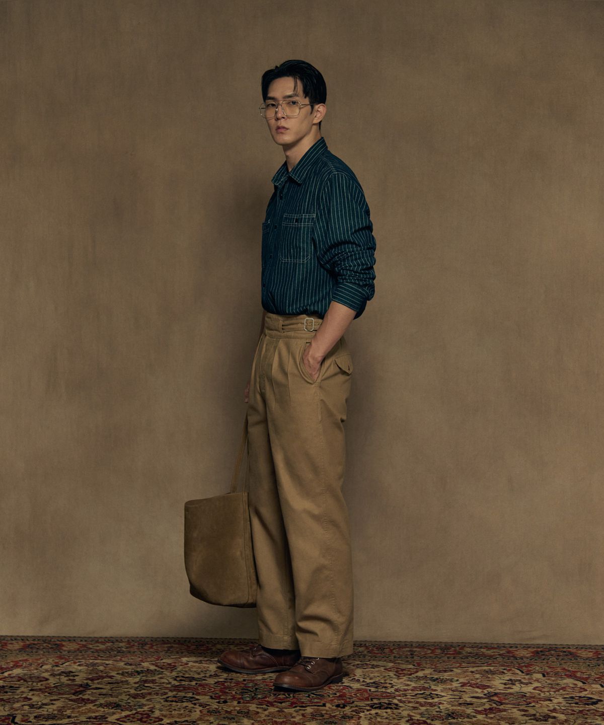 브론슨(BRONSON) British Army Gurkha Bermuda Pants Olive