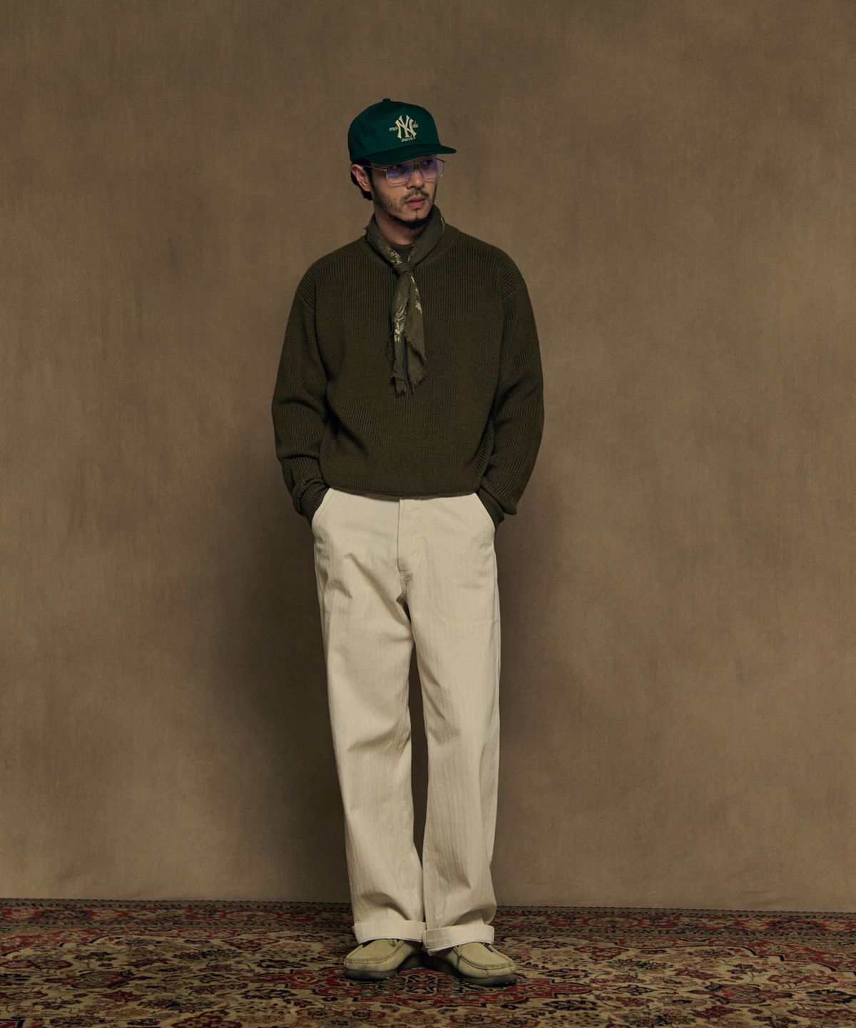 브론슨(BRONSON) USN Herringbone Deck Pants