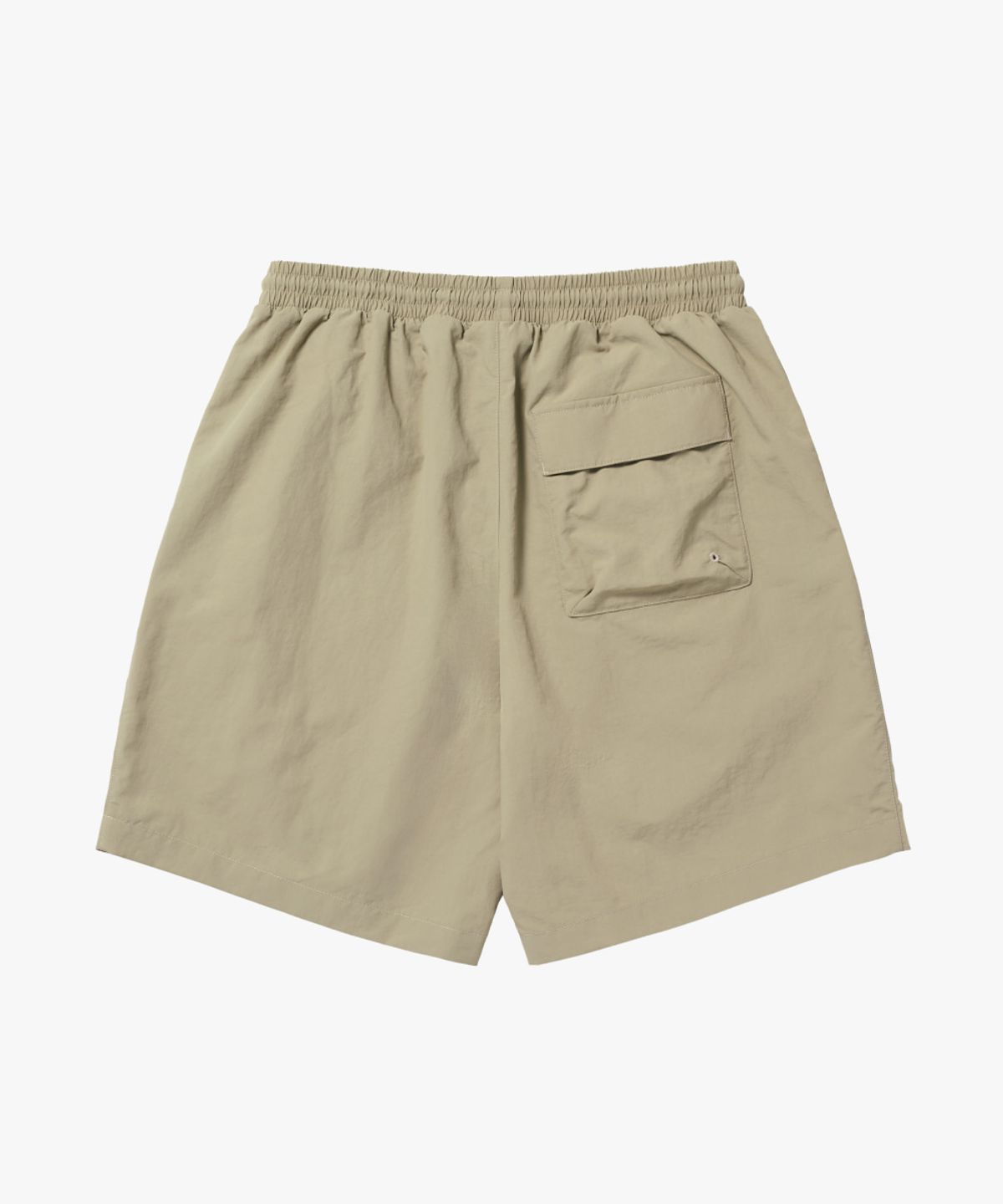 골스튜디오(GOALSTUDIO) ESSENTIAL SMALL LOGO RIPSTOP SHORTS-BEIGE