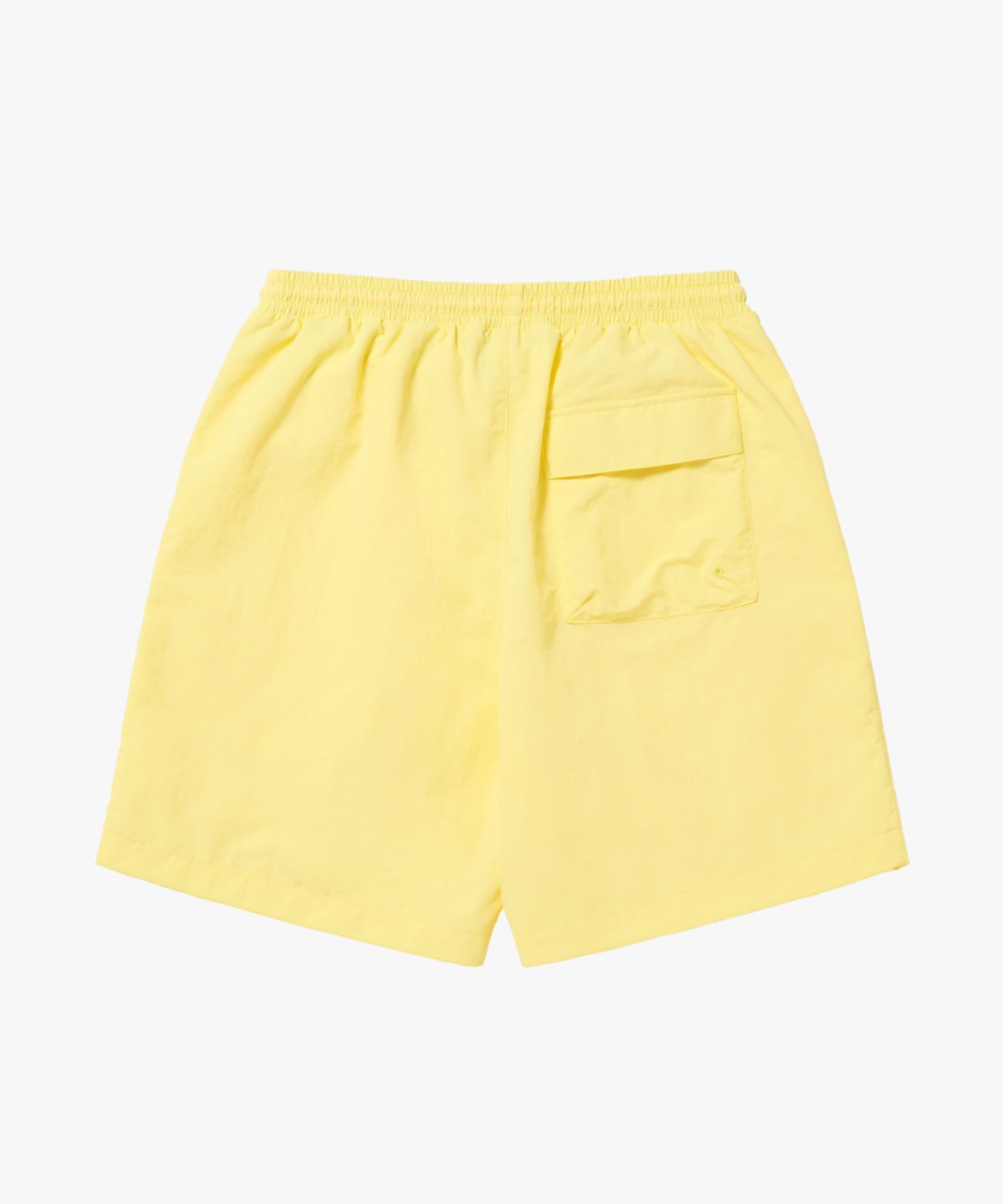 골스튜디오(GOALSTUDIO) ESSENTIAL SMALL LOGO RIPSTOP SHORTS-LIGHT YELLOW