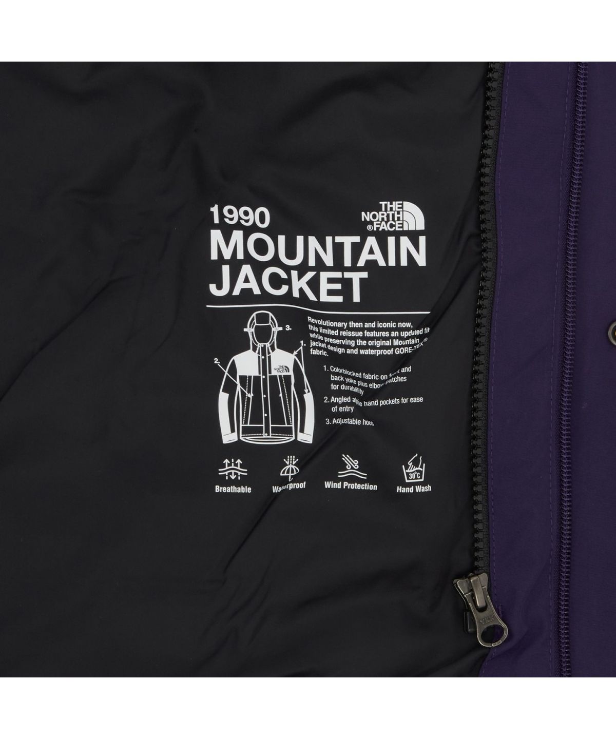 노스페이스(THE NORTH FACE) NJ2GR02B 남성 고어텍스 마운틴 자켓 DARK_PURPLE
