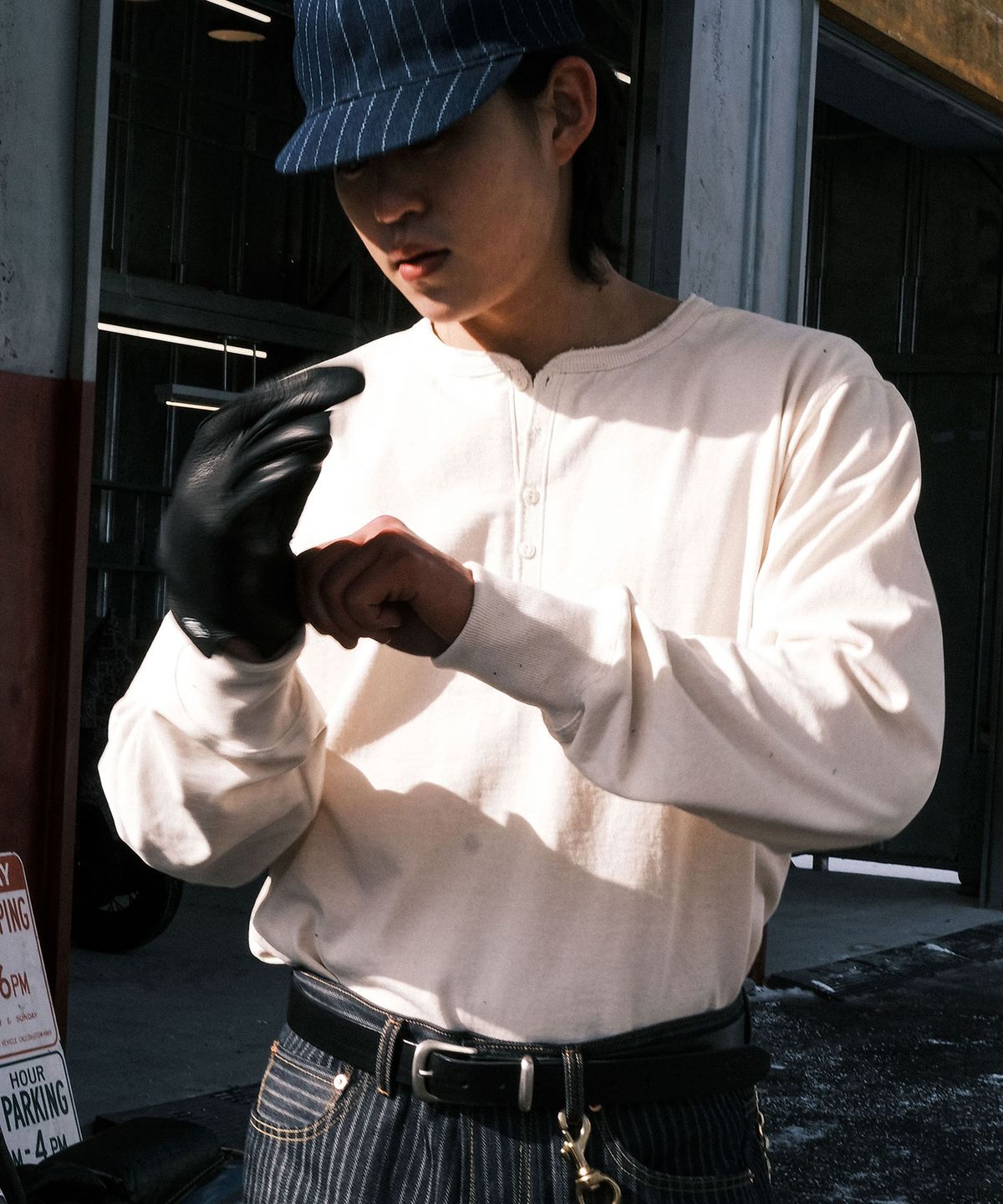 비디알(VDR) HENLY NECK T-SHIRT [Natural]