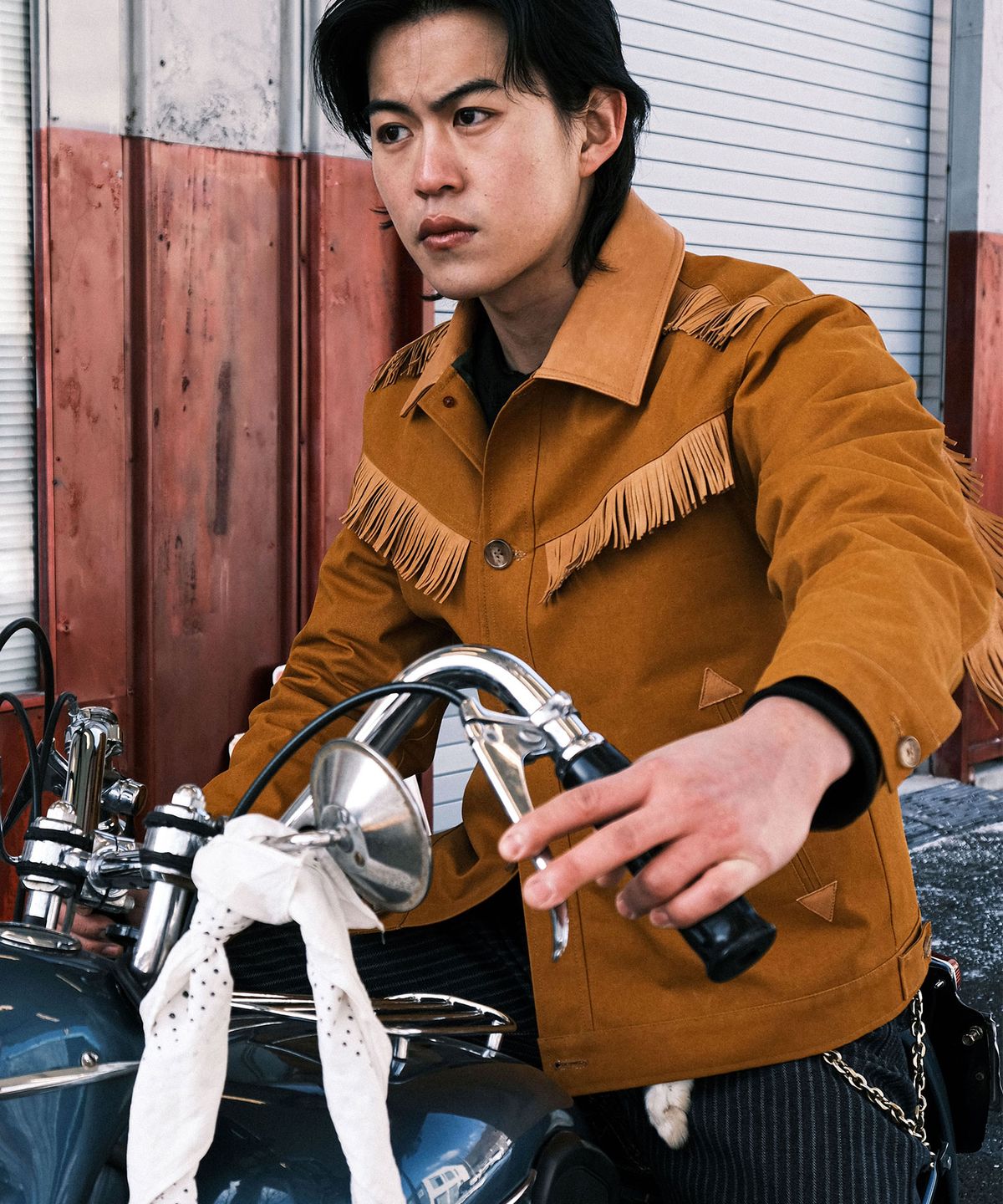 비디알(VDR) COWBOY JACKET [Mustard]