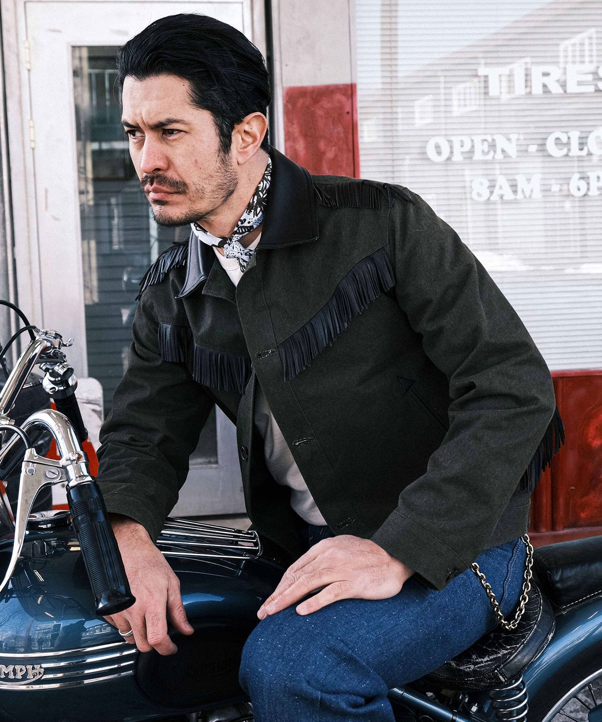 비디알(VDR) COWBOY JACKET [Military Olive]