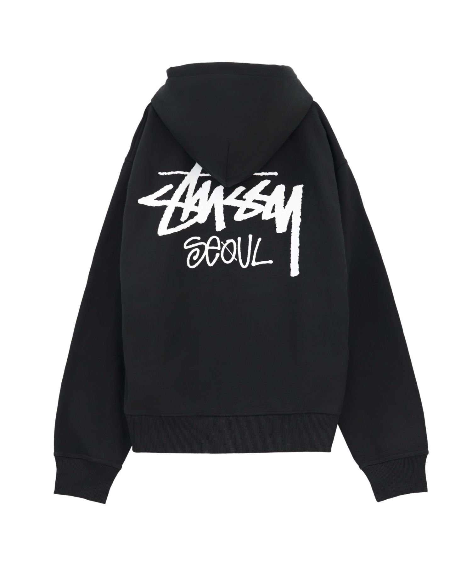 MUSINSA RAFFLE | Stussy Stock Seoul Zip Hood Black
