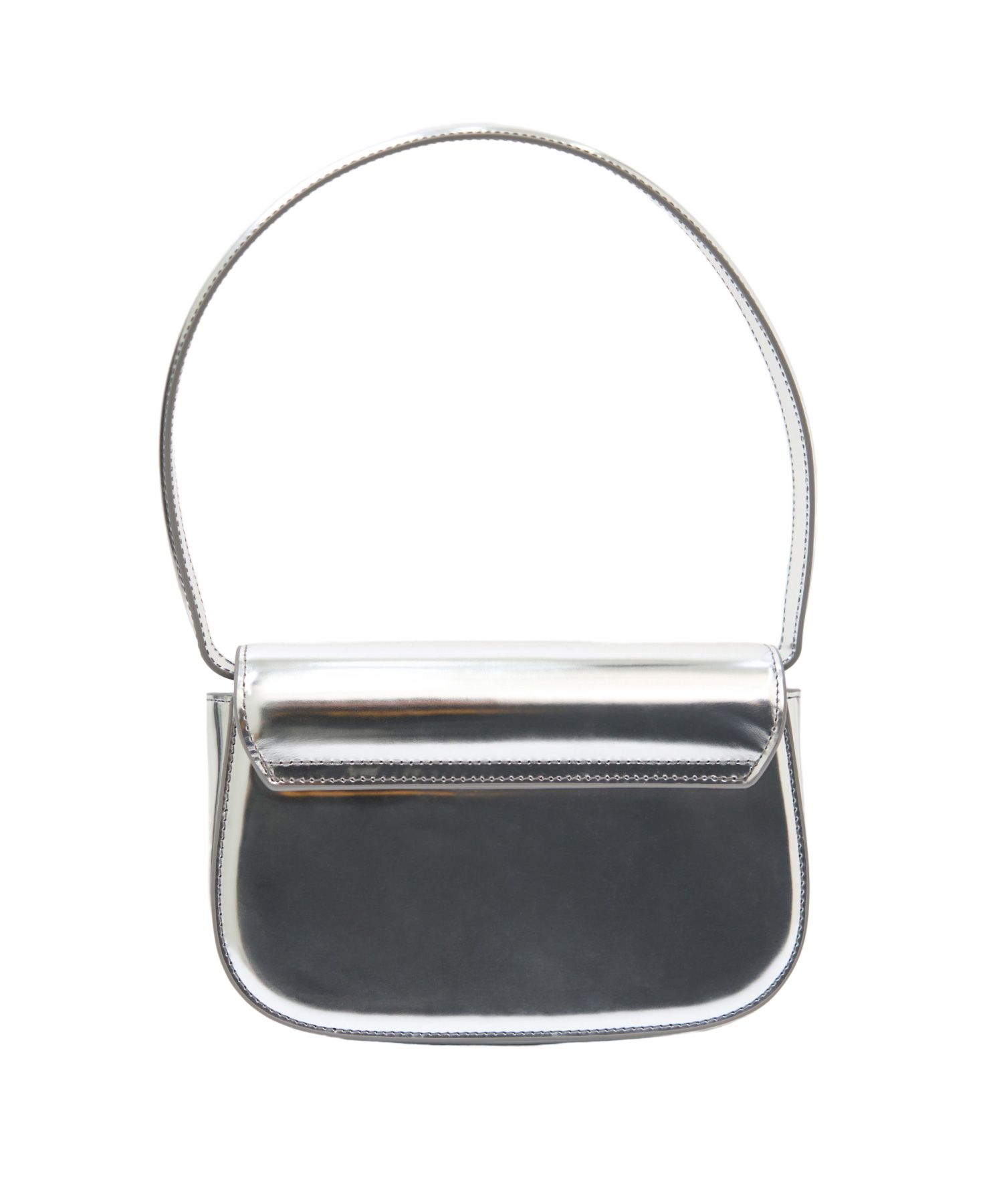 MUSINSA RAFFLE | Diesel 1DR Shoulder Bag in Mirrored Leather Silver