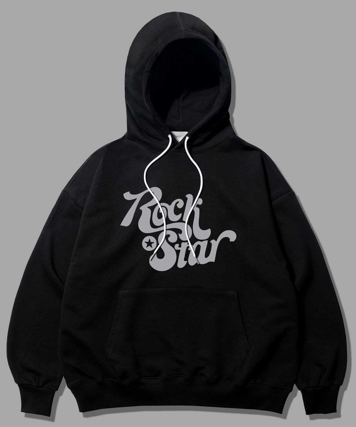 더마일(THEMILE) ROCK STAY SWEAT HOOD [BLACK]