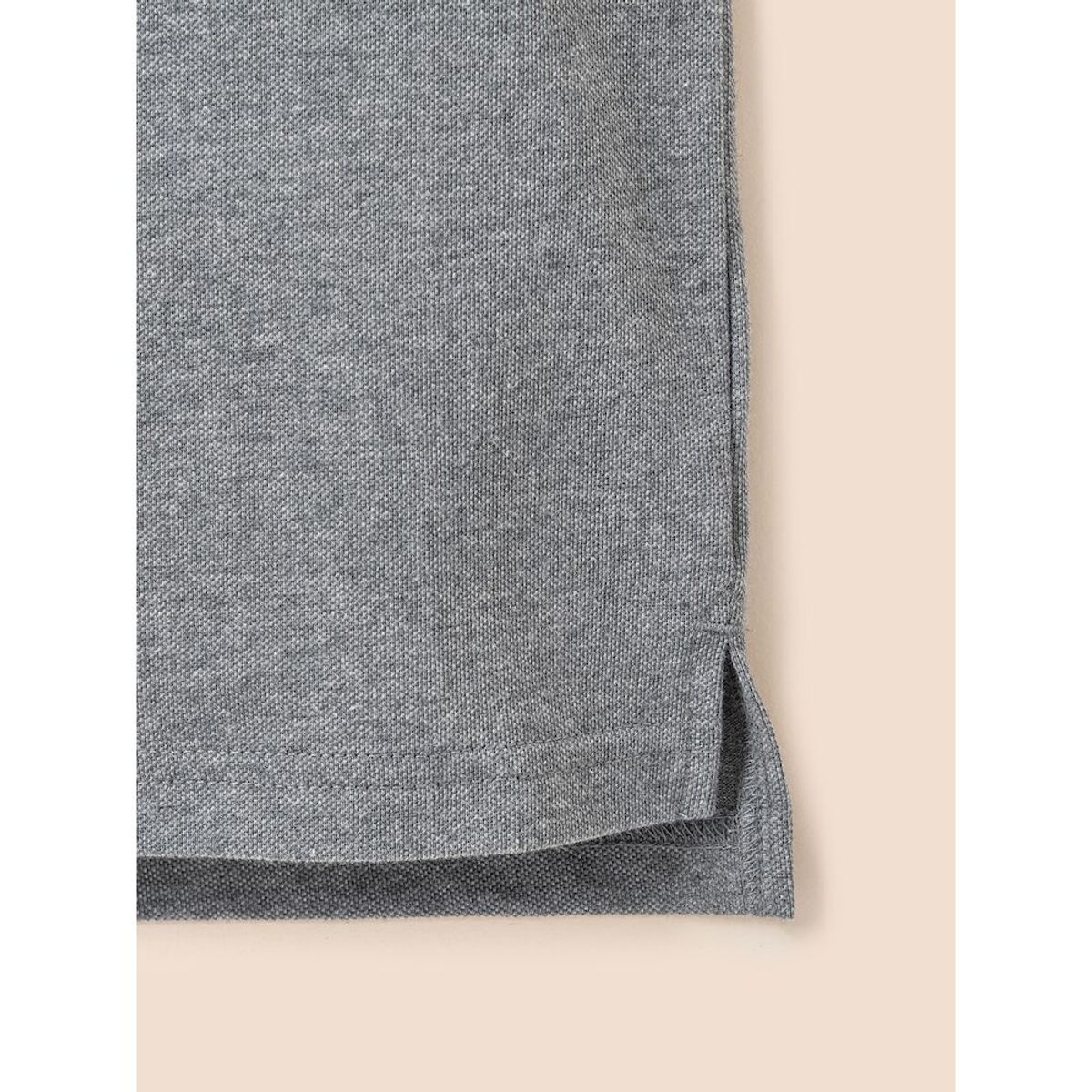 빈폴 키즈(BEANPOLE KIDS) [Essential] 여아 피케 칼라 반팔 티셔츠  애쉬 (BI5242GE44)