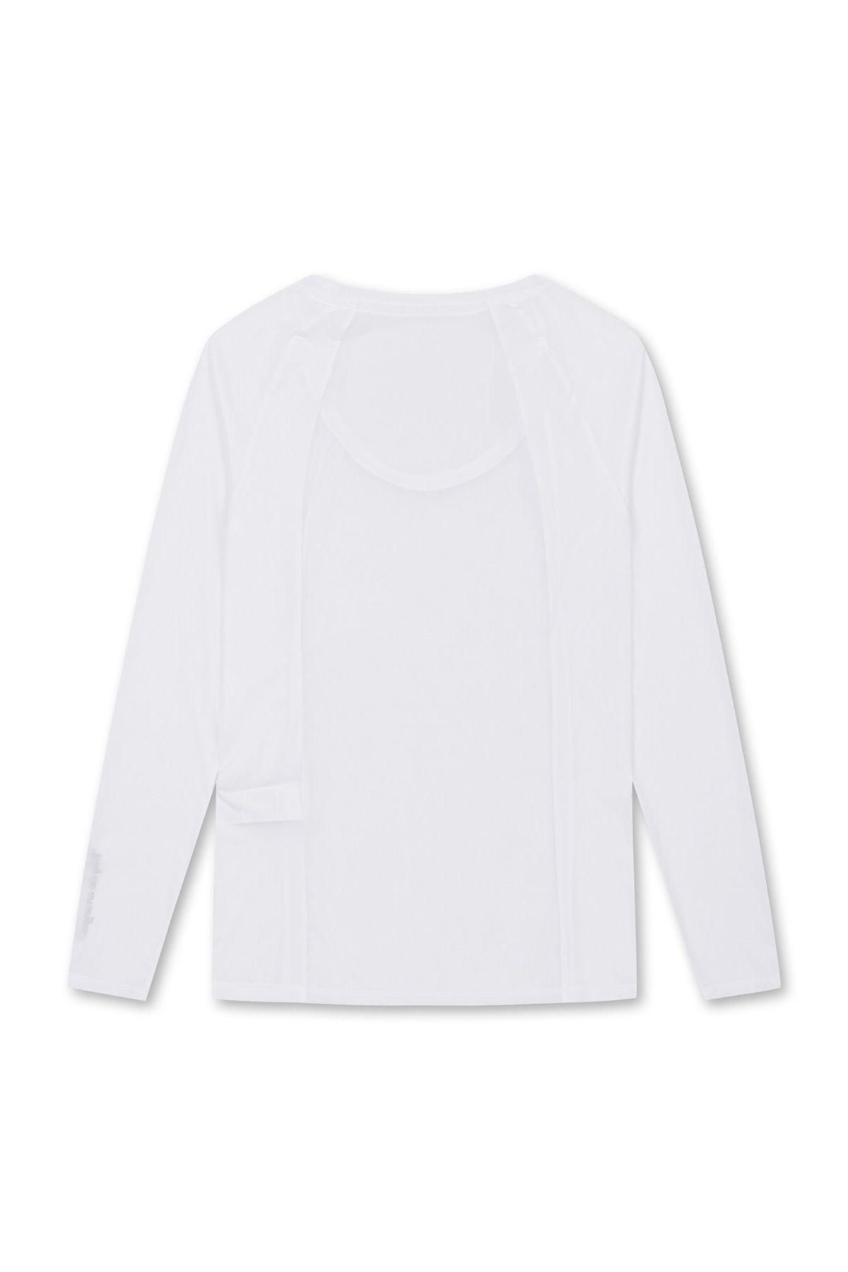 왁(WAAC) Women Sun Shield Silky Base Layer (Crewneck)_WWTBM25203WHX