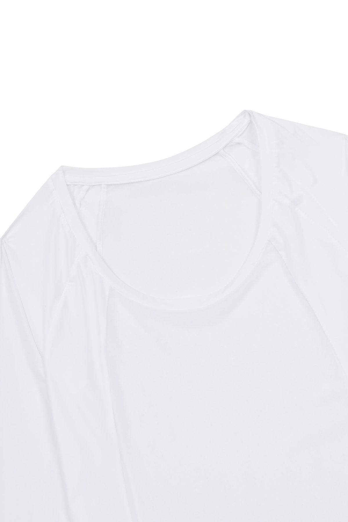 왁(WAAC) Women Sun Shield Silky Base Layer (Crewneck)_WWTBM25203WHX