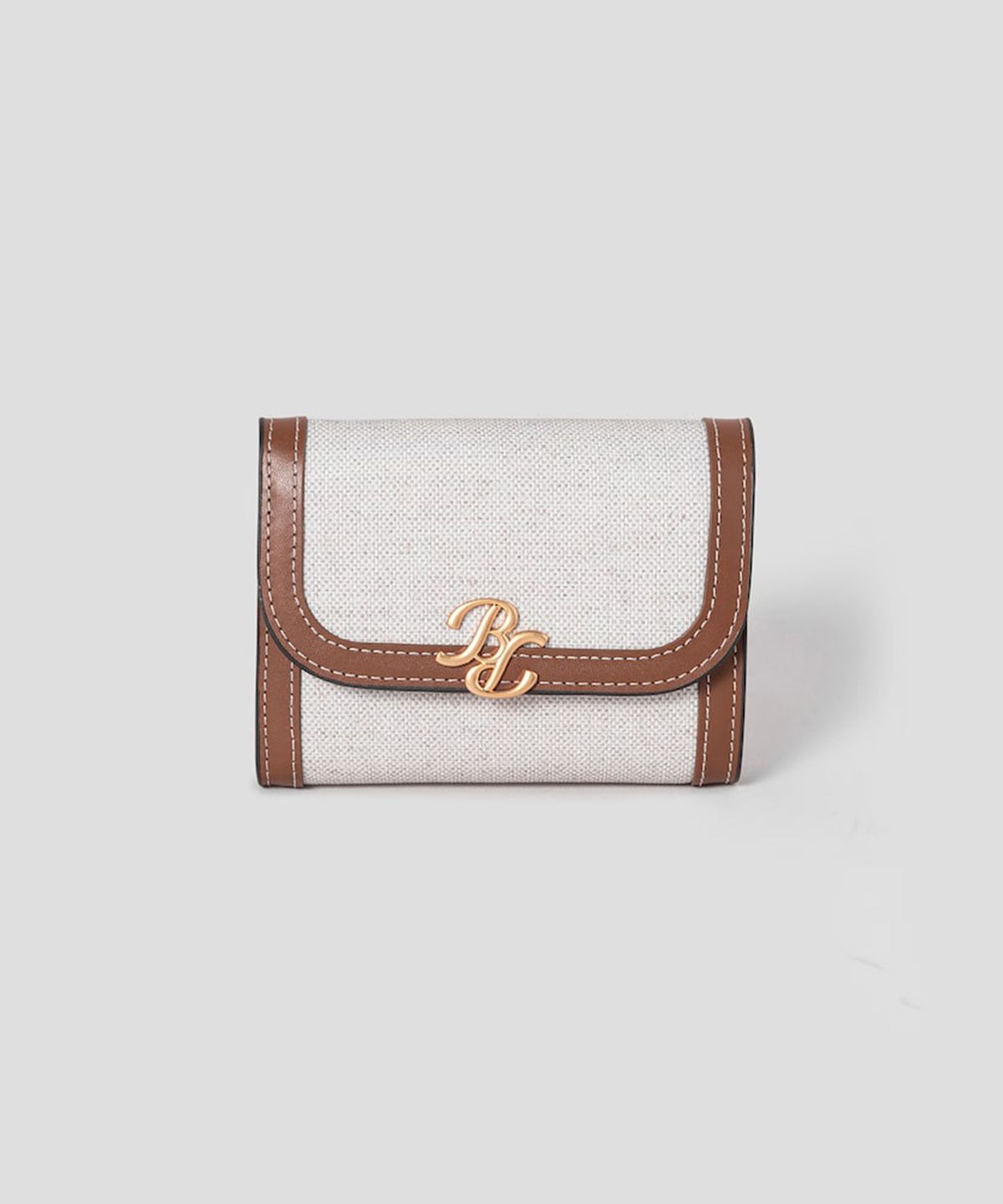 빈폴 액세서리(BEANPOLE ACCESSORY) 파인 심볼 중지갑 - 브릭