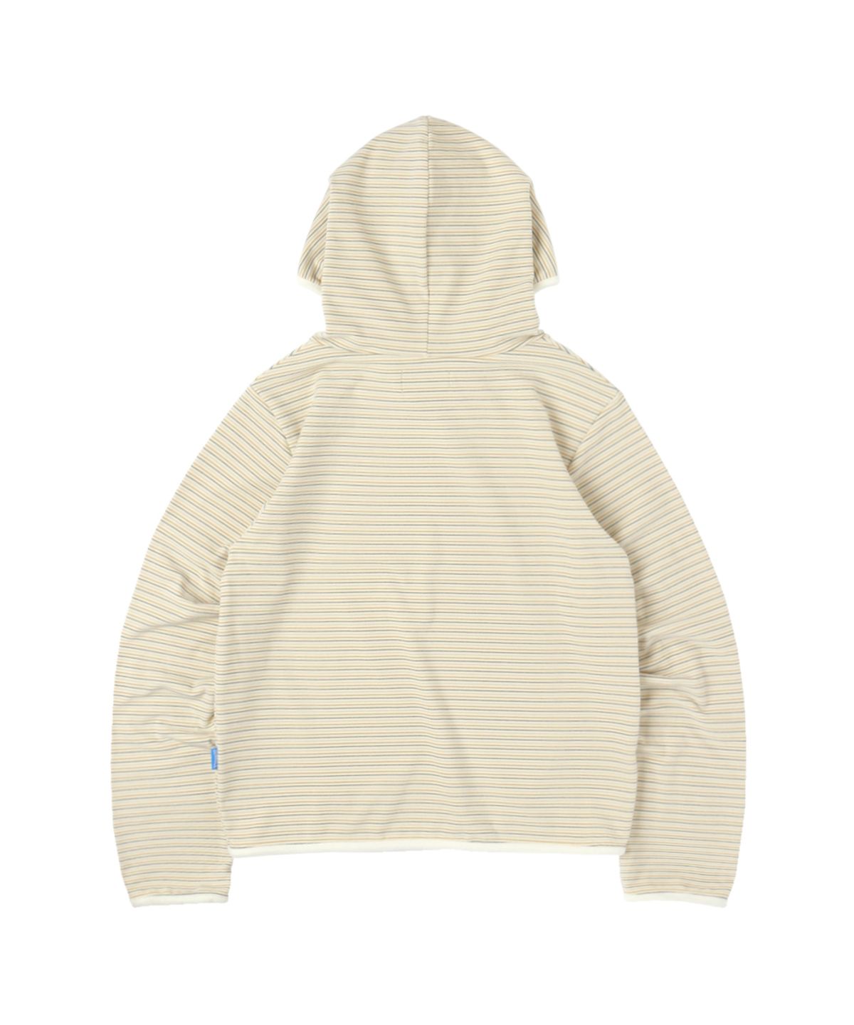 써넥트(SUNNECT) Stripe Taped Hoodie - Ivory