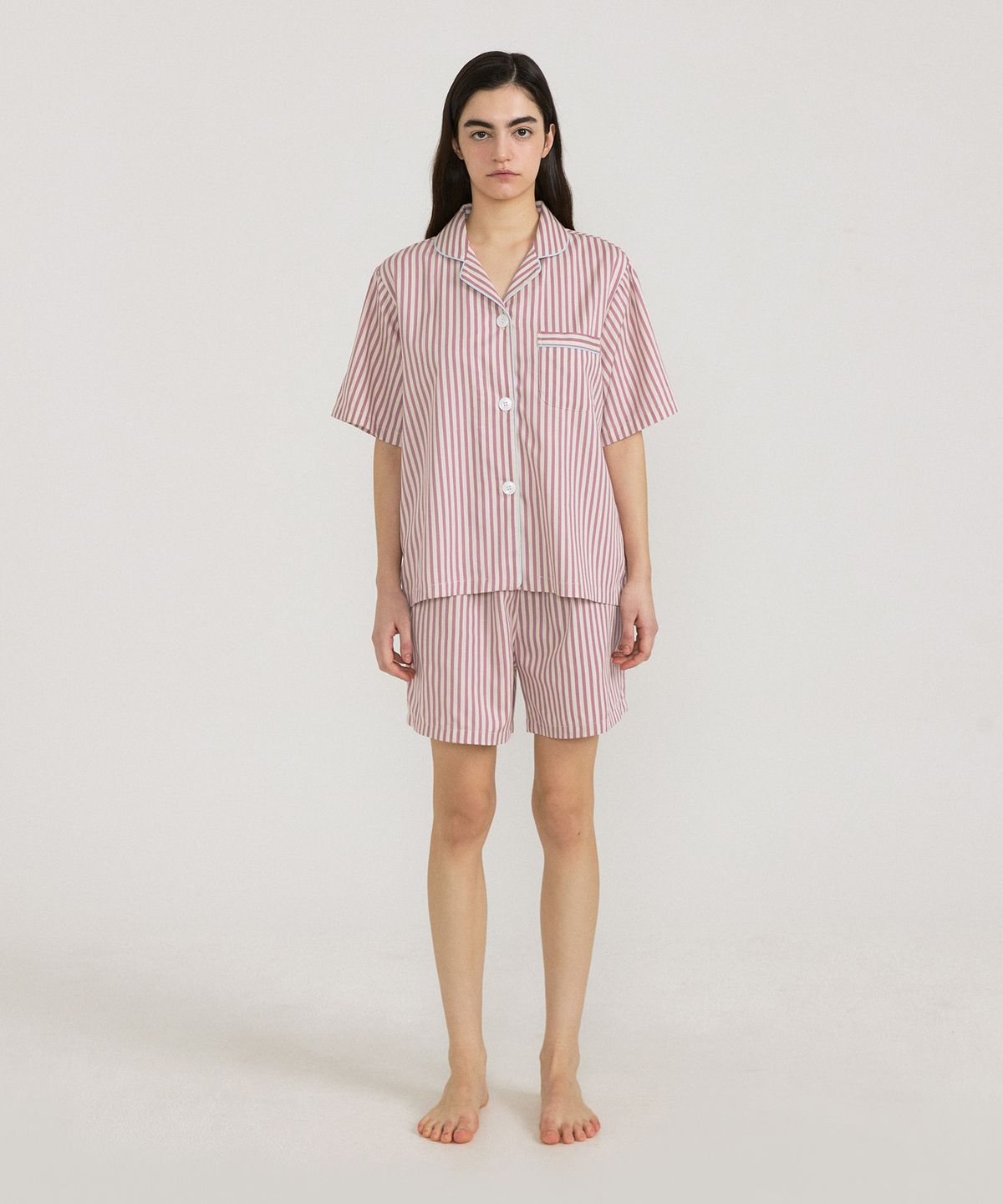 조스라운지(JO'S LOUNGE) [모달] (w) Tomato Short Pajama Set