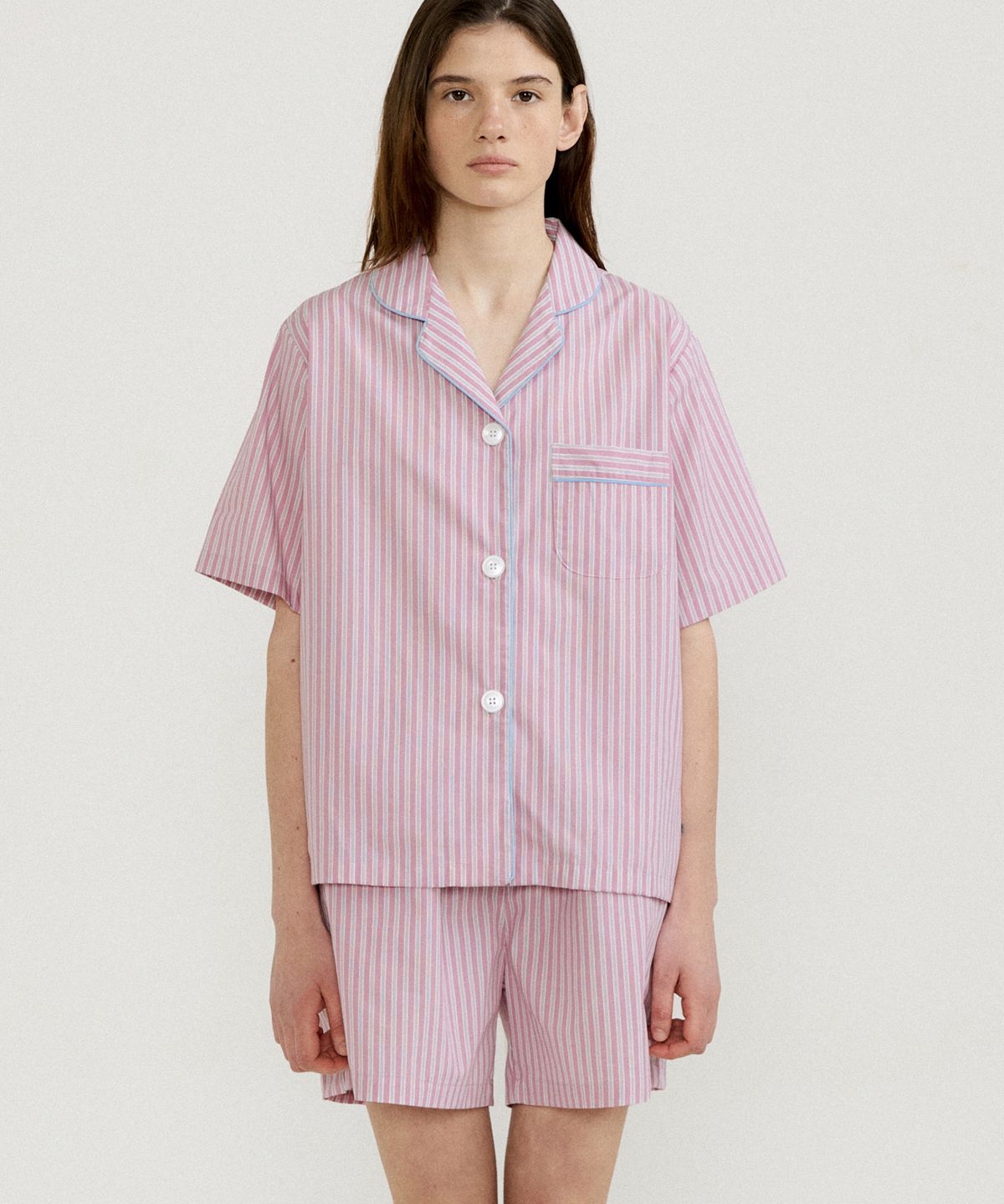 조스라운지(JO'S LOUNGE) (w) Plum Short Pajama Set