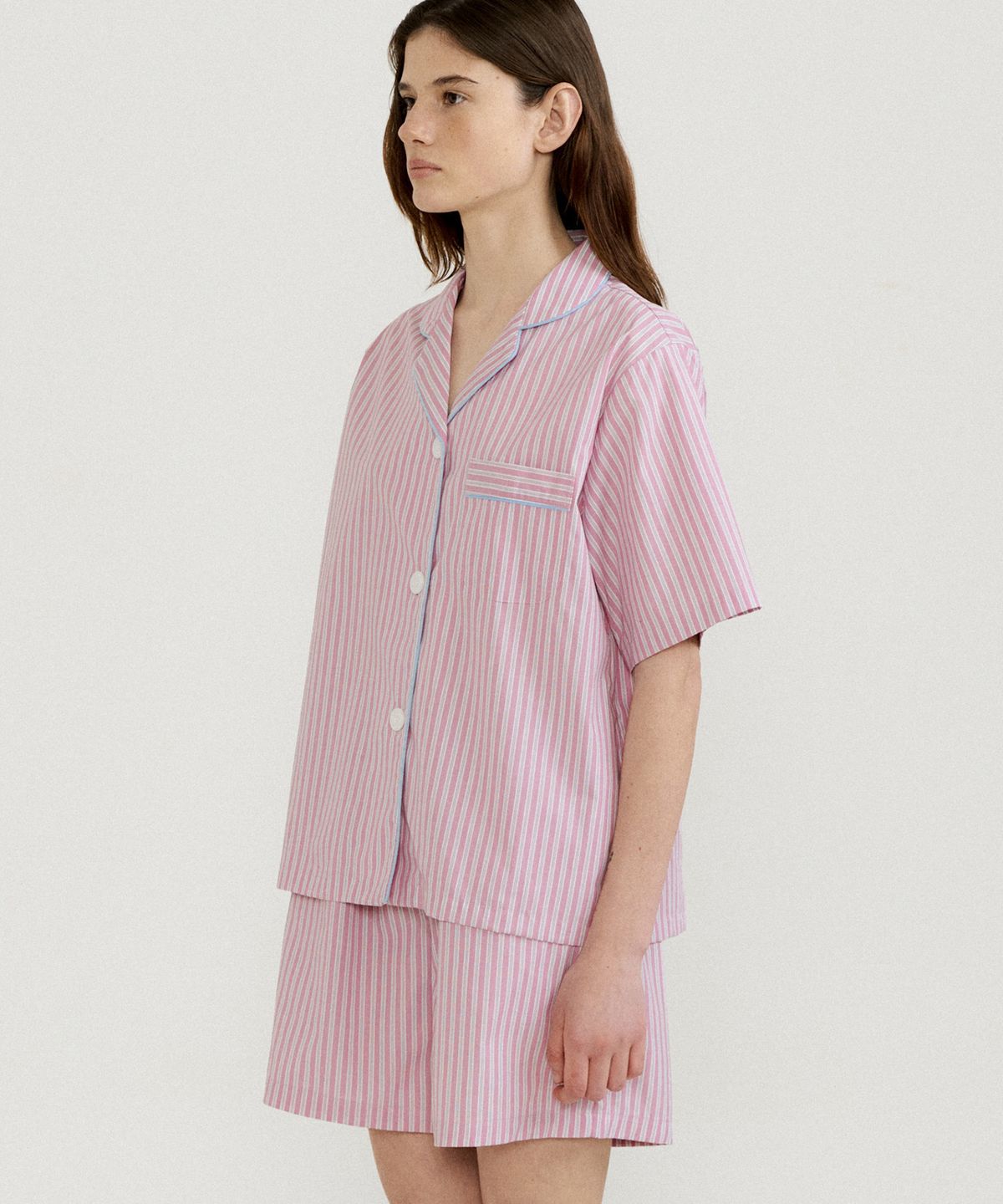 조스라운지(JO'S LOUNGE) (w) Plum Short Pajama Set