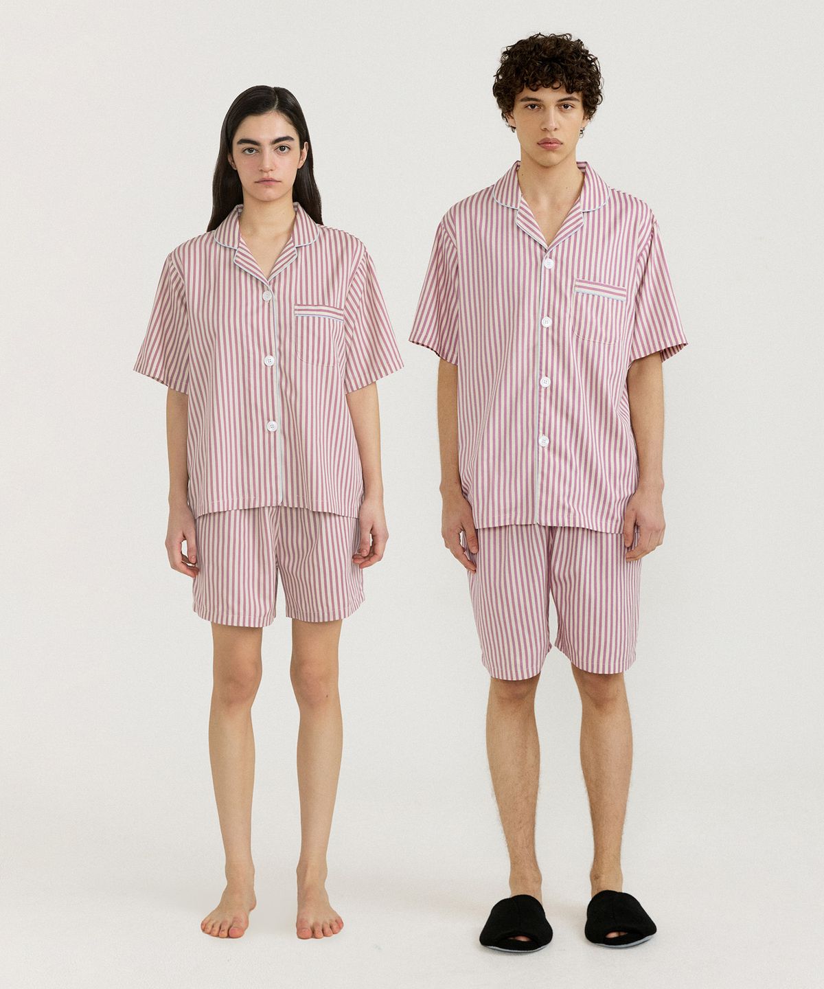 조스라운지(JO'S LOUNGE) [모달] (couple) Tomato Short Pajama Set
