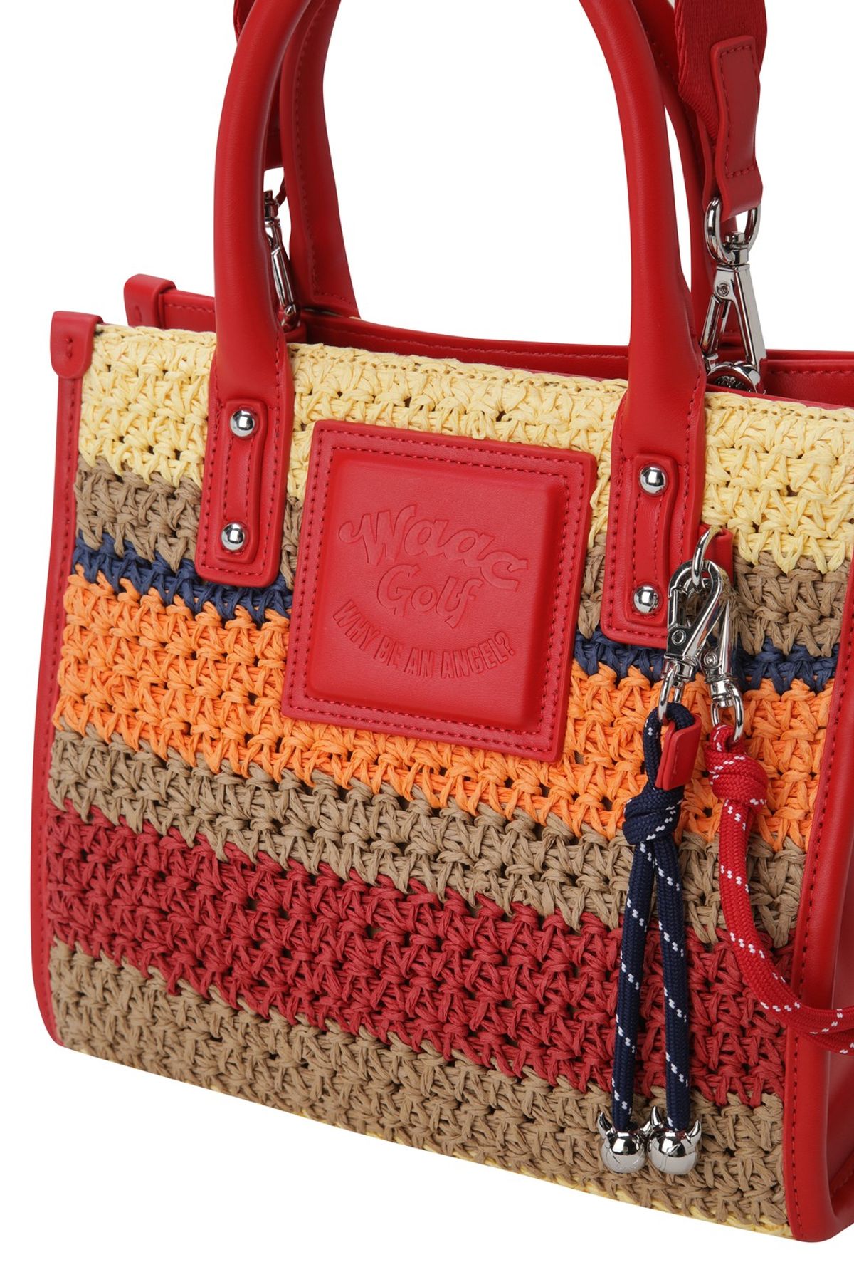 왁(WAAC) Women Square Tote Bag_WGBAX25211REX