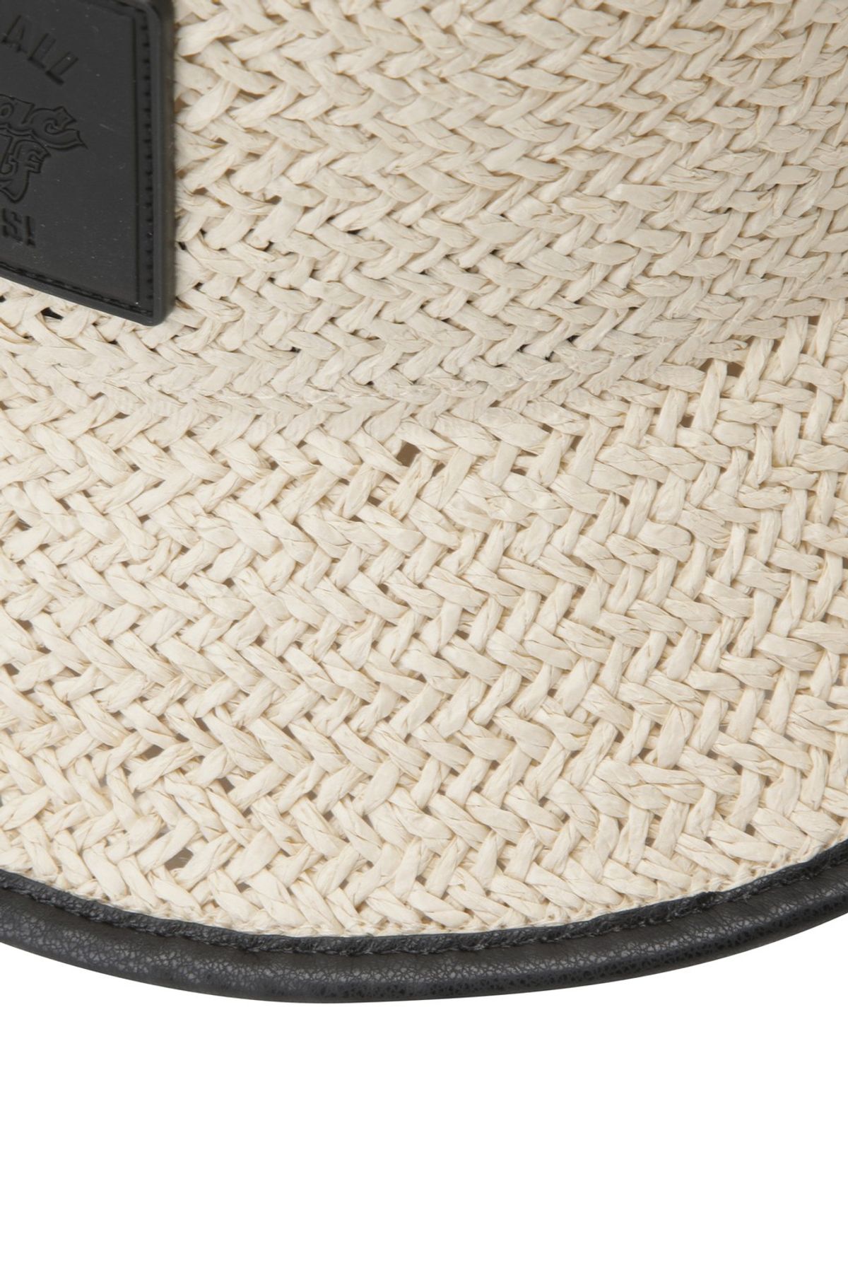 왁(WAAC) Women Raffia Hat_WGRCX25312BKX