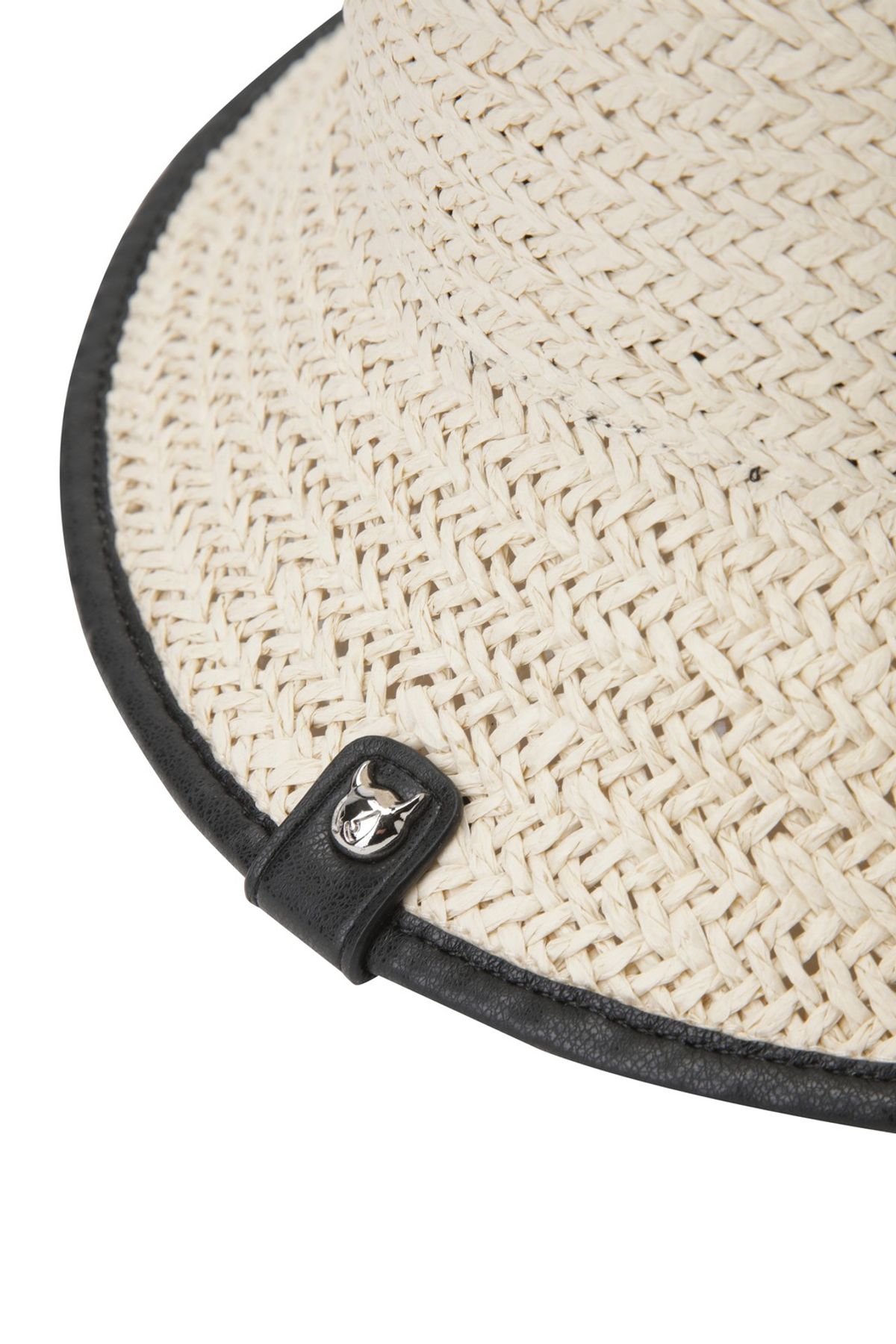 왁(WAAC) Women Raffia Hat_WGRCX25312BKX