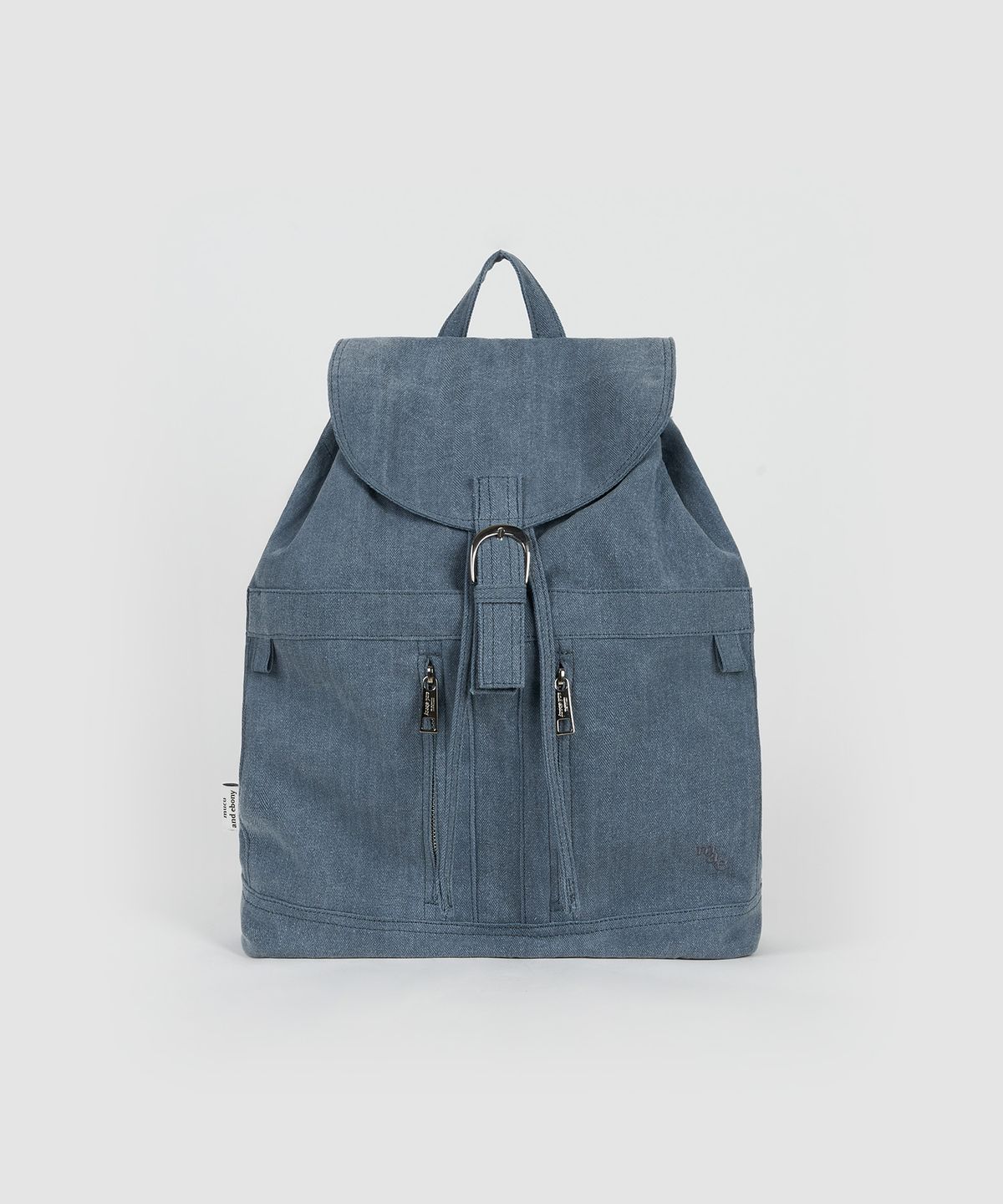 무쿠앤에보니(MUCU AND EBONY) Notting Herringbone Backpack _ Navy