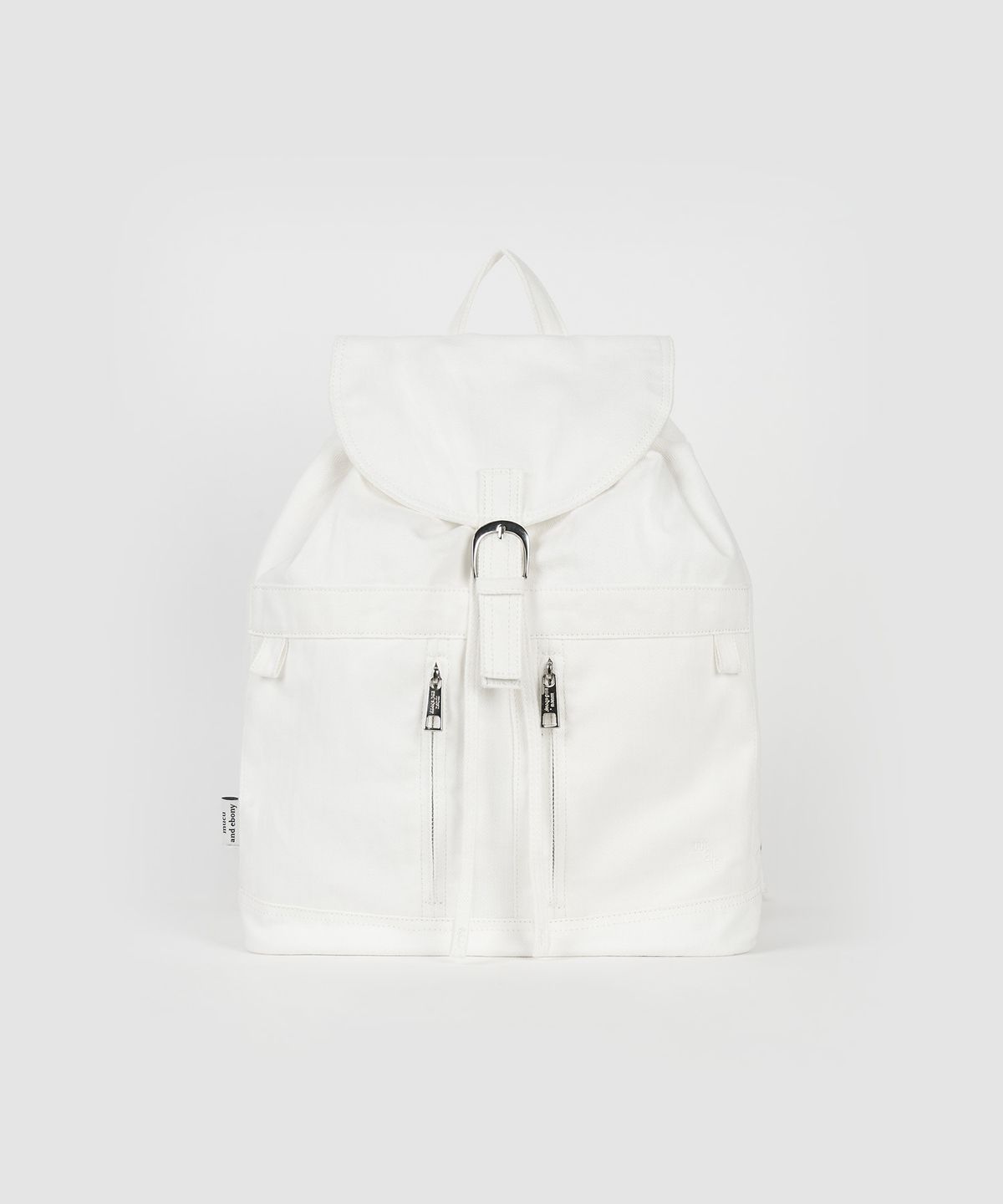 무쿠앤에보니(MUCU AND EBONY) Notting Herringbone Backpack _ Ivory