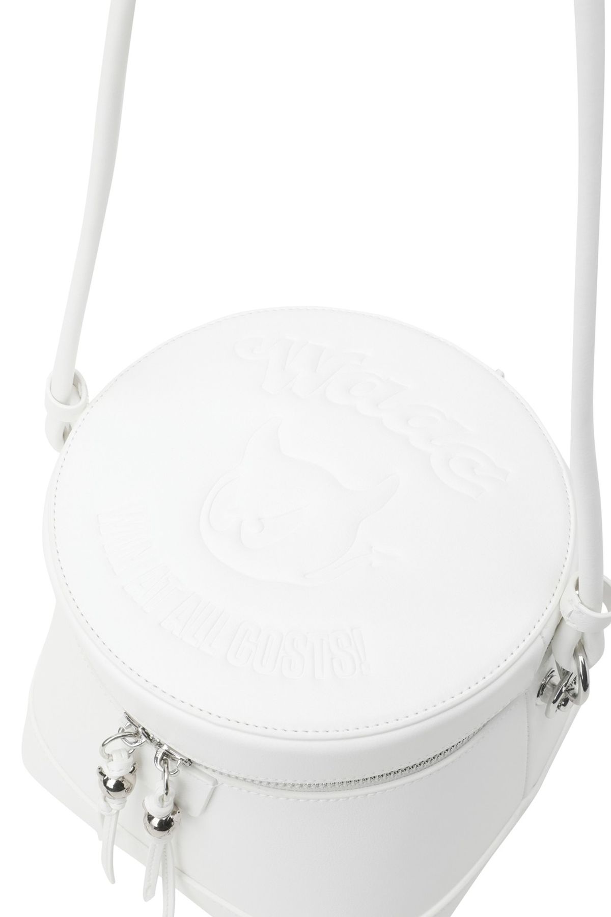왁(WAAC) Women Round Tote Bag_WGBAX25112WHX