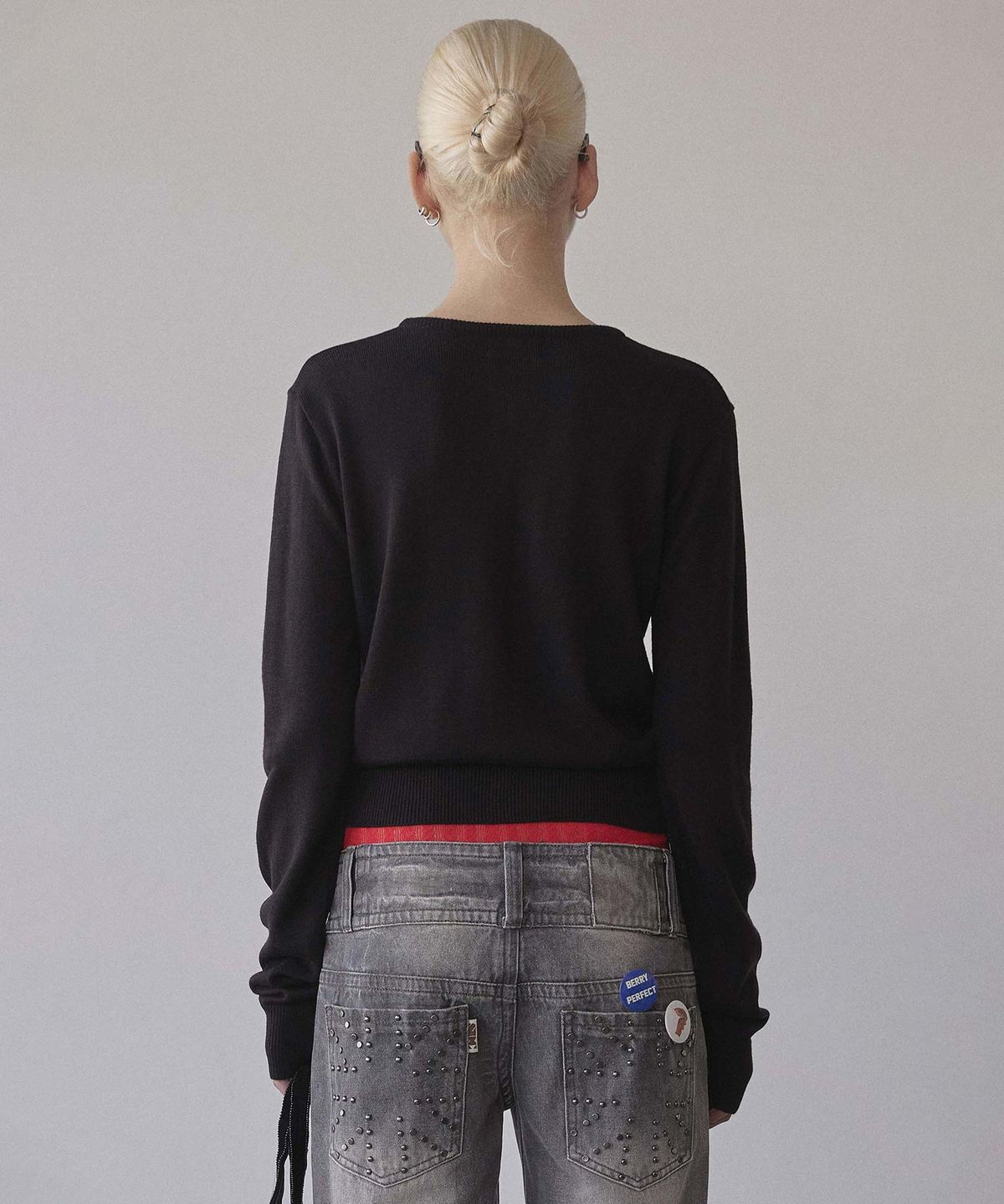 스컬프터(SCULPTOR) My Go To Cardigan Black