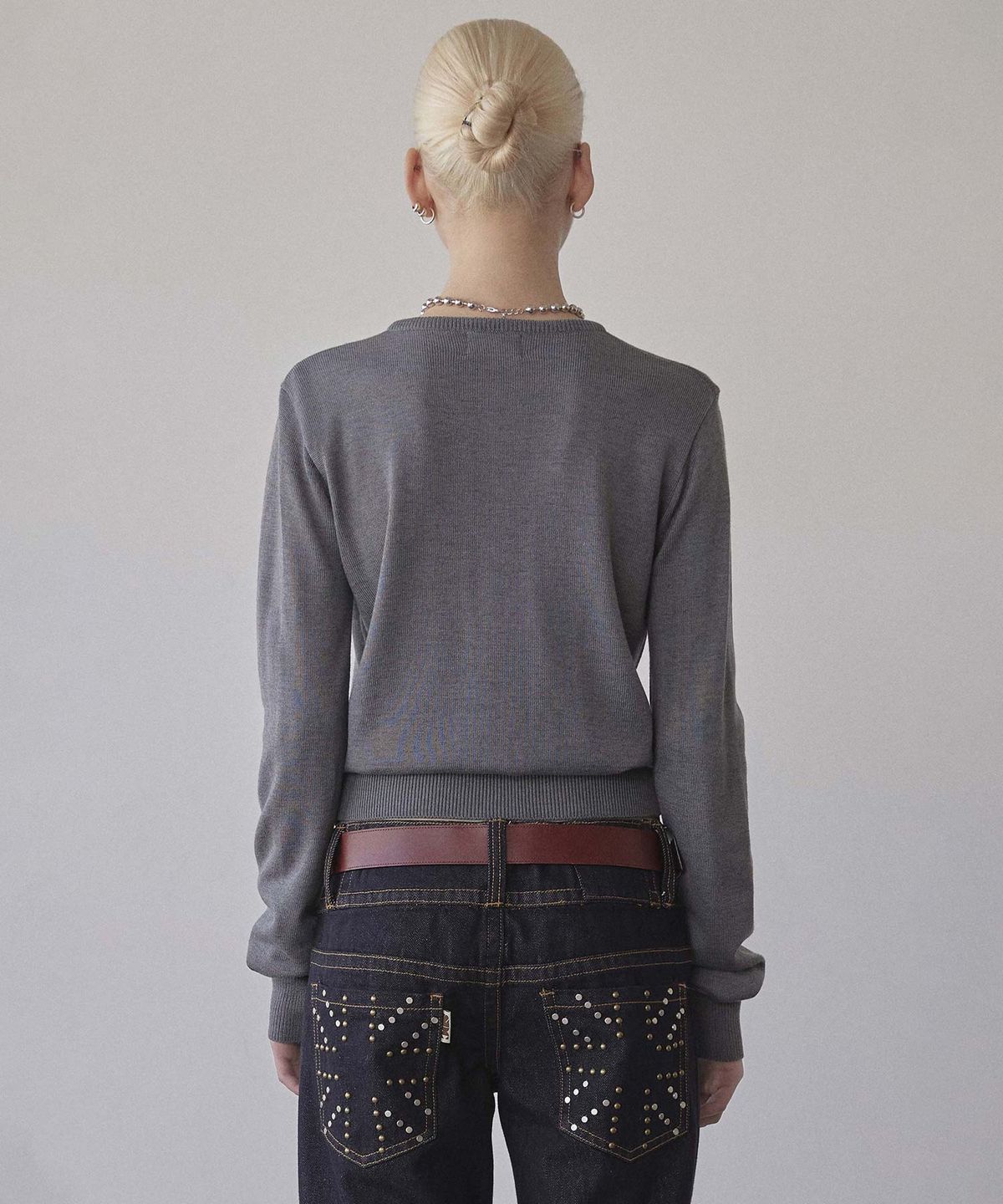 스컬프터(SCULPTOR) My Go To Cardigan Heather Gray