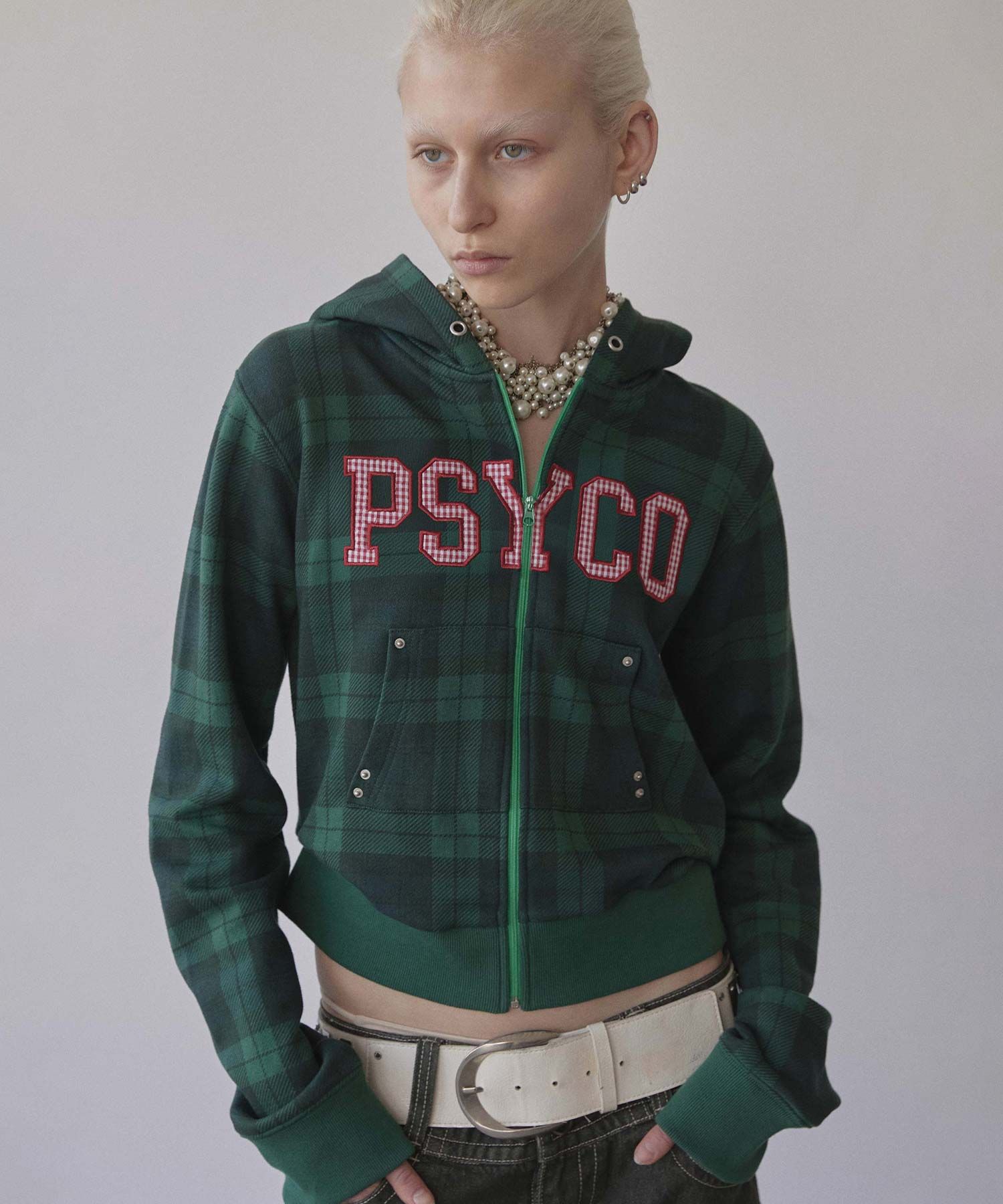 トップス SCULPTOR Cottage Zip-Up Hoodie S check MUSINSA | SCULPTOR Cottage Zip-Up Hoodie Check