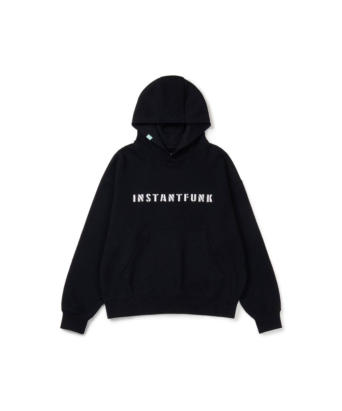 인스턴트펑크(INSTANTFUNK) 빅로고 스웻 후디 - 블랙
