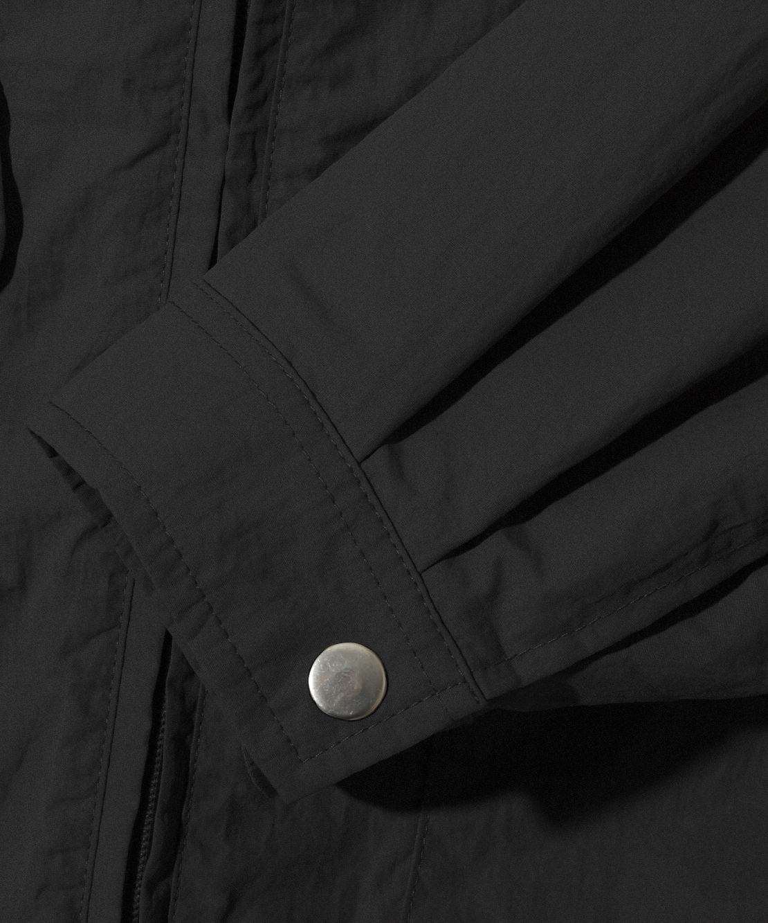 MUSINSA | DIMITRI BLACK 2WAY NYLON DETROIT WIND JACKET_BLACK