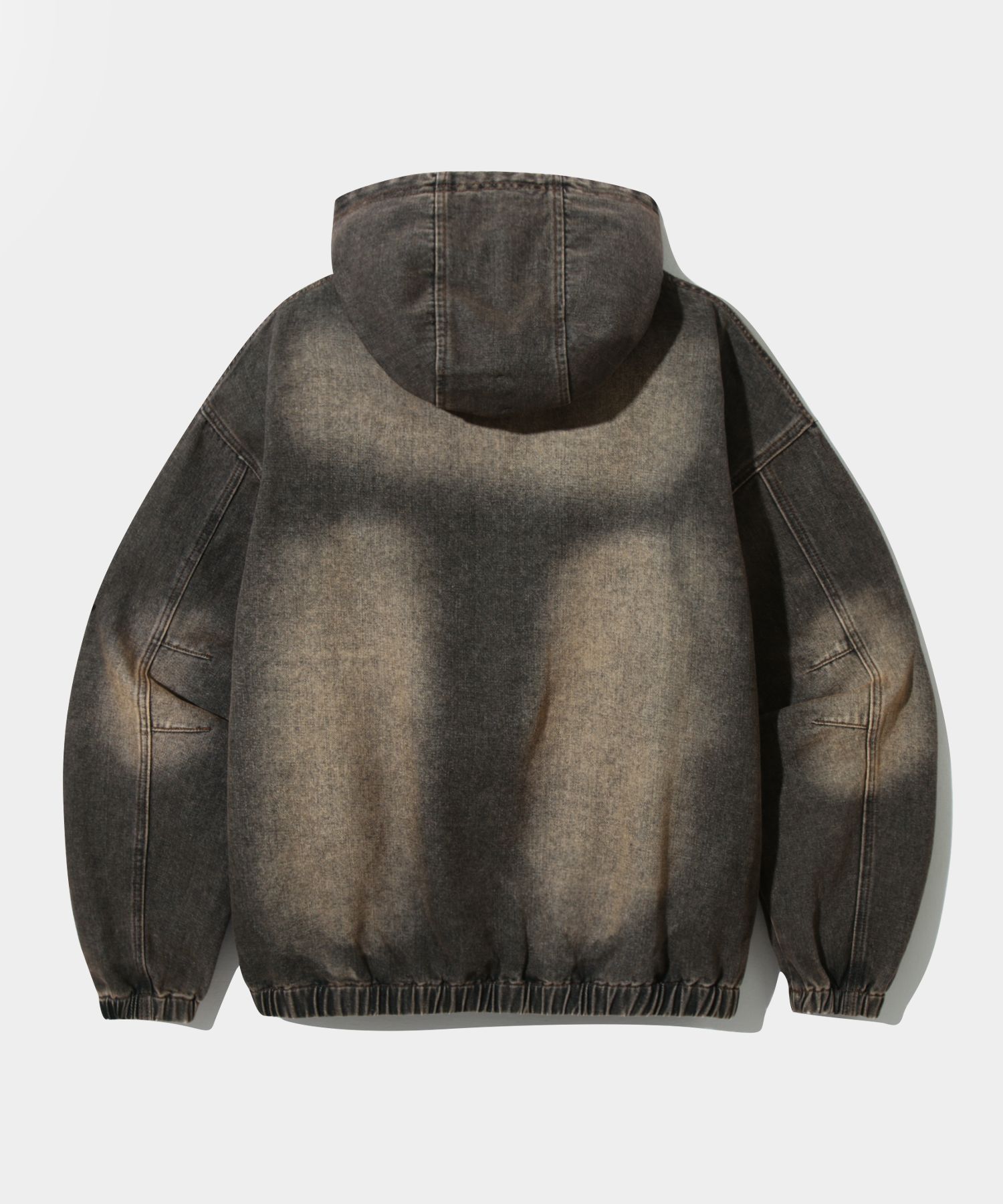 【DIMITRI BLACK】 VLAD Denim Applique Hooded T-Shirt MUSINSA | DIMITRI BLACK VLAD DENIM APPLIQUE HOODED T