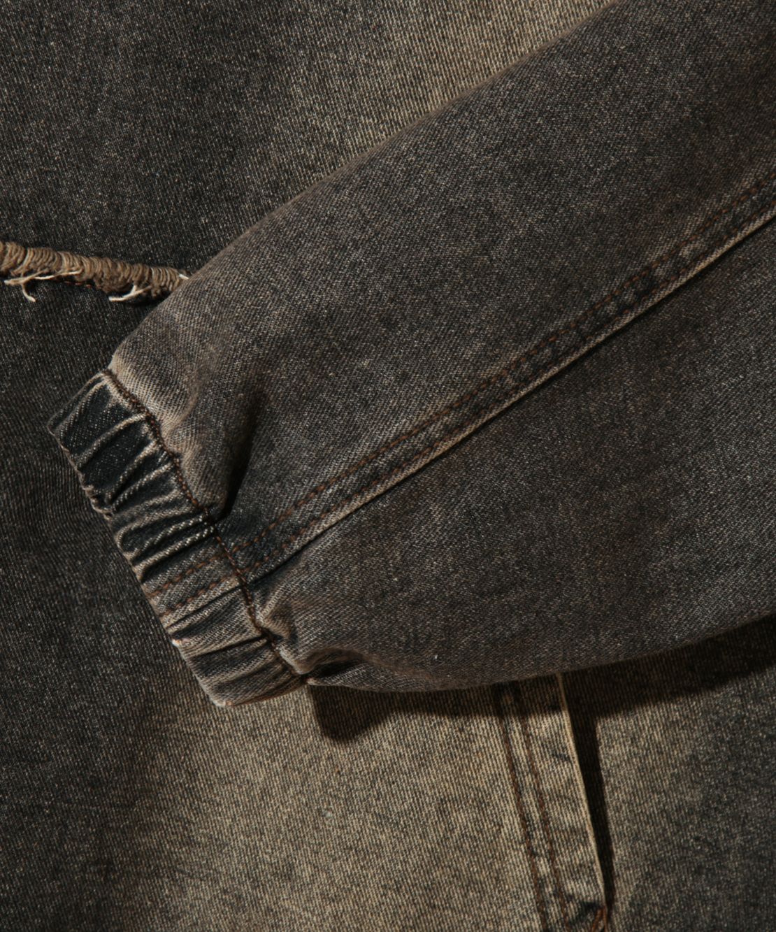 【DIMITRI BLACK】 VLAD Denim Applique Hooded T-Shirt MUSINSA | DIMITRI BLACK VLAD DENIM APPLIQUE HOODED T