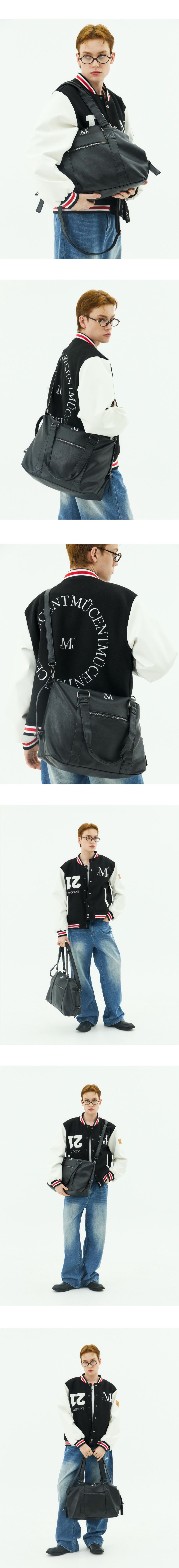 MUSINSA公式 | MUCENT Prime Linkle Leather Tote Bag