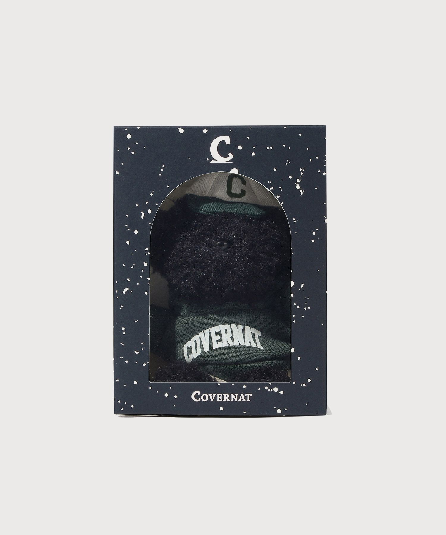 MUSINSA | COVERNAT Kirby Bear Keyring Black