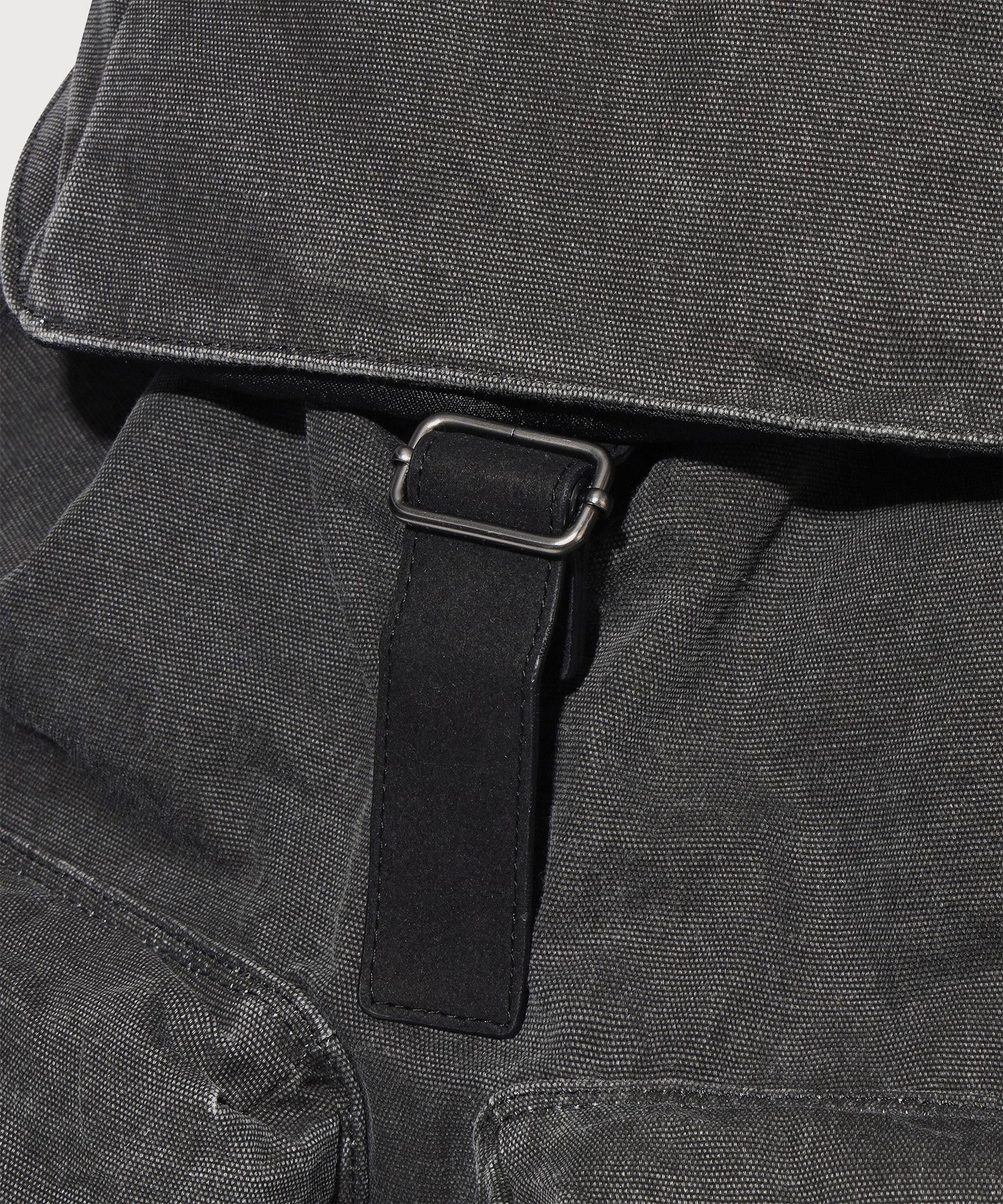 COVERNATのWashed Cotton Pocket Lucksack MUSINSA公式 | COVERNAT Washed Cotton Pocket Lucksack Black