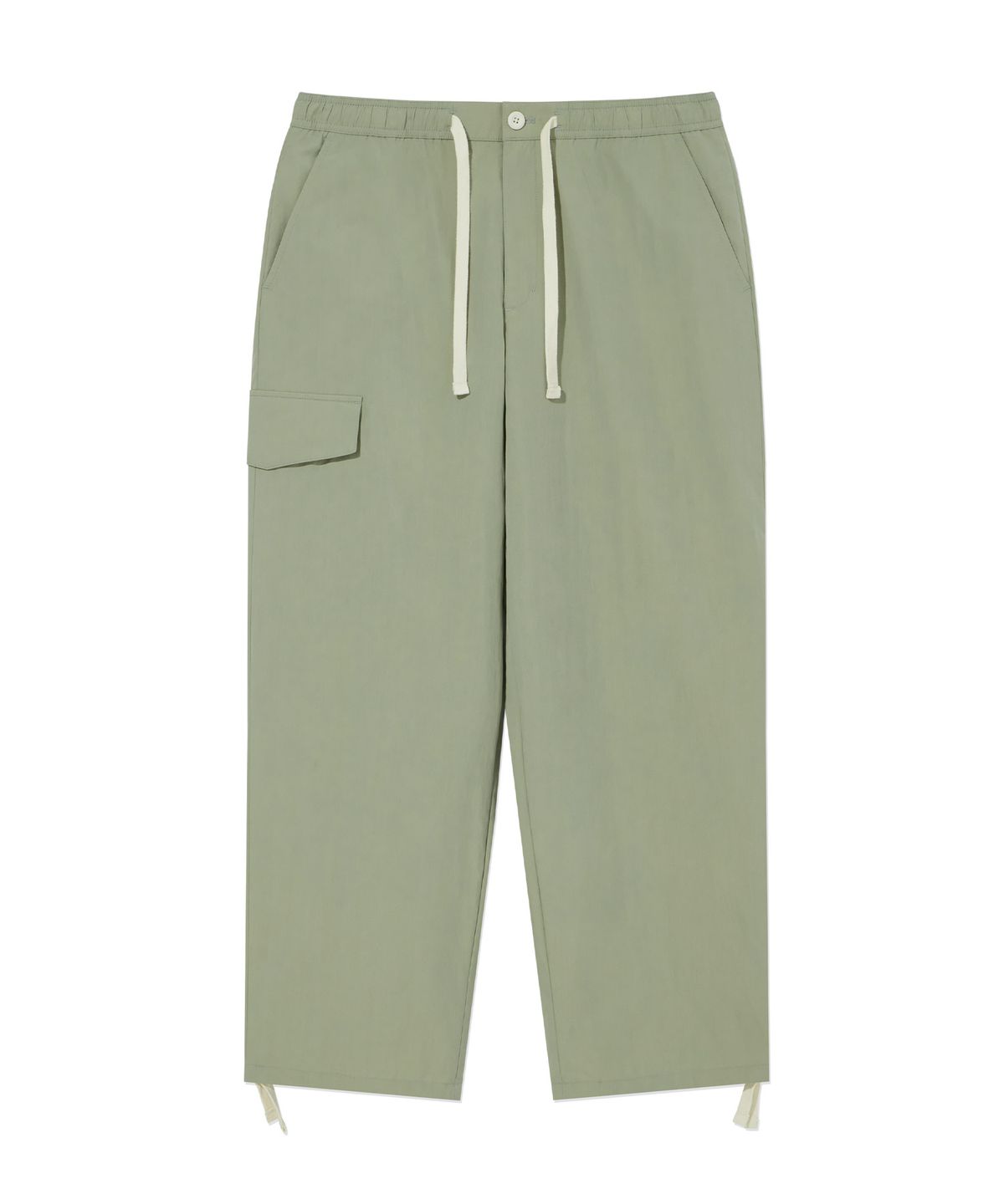 커버낫(COVERNAT) 세미와이드 스트링 카고 이지 팬츠 Light Khaki