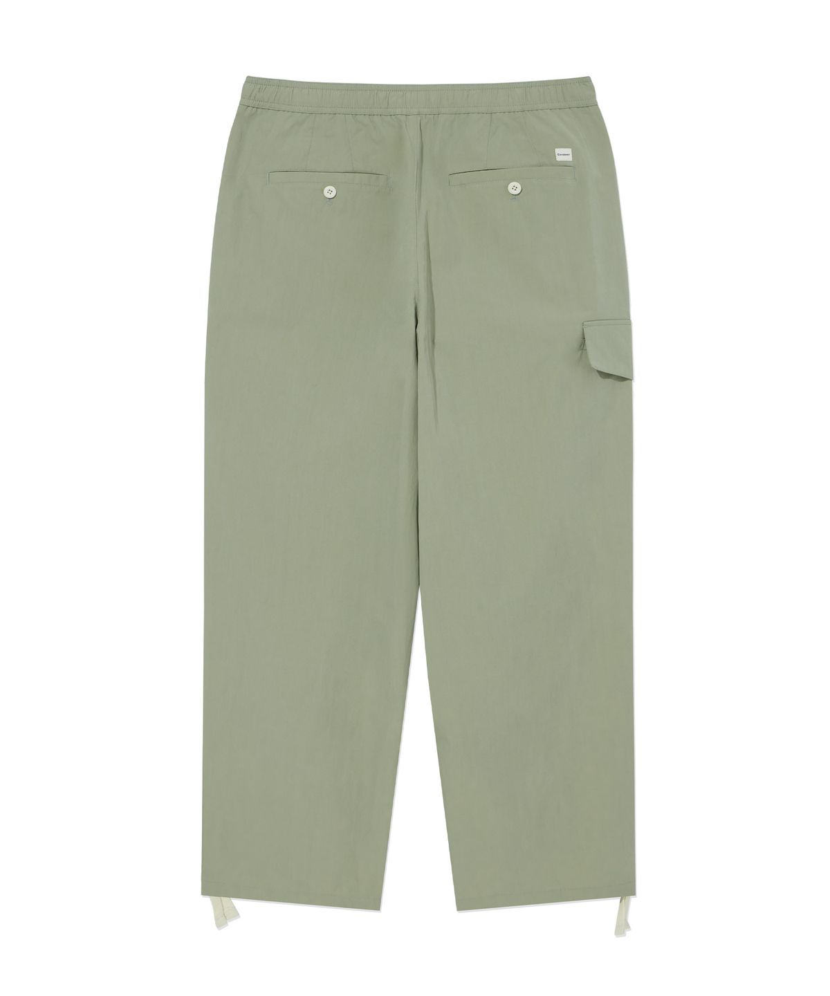 커버낫(COVERNAT) 세미와이드 스트링 카고 이지 팬츠 Light Khaki