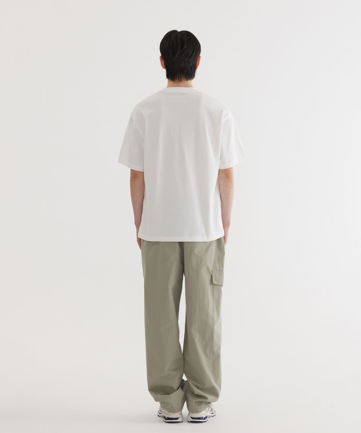커버낫(COVERNAT) 세미와이드 스트링 카고 이지 팬츠 Light Khaki