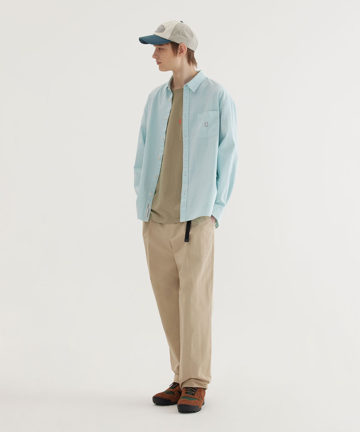 커버낫(COVERNAT) 레귤러 나일론 이지팬츠 Beige
