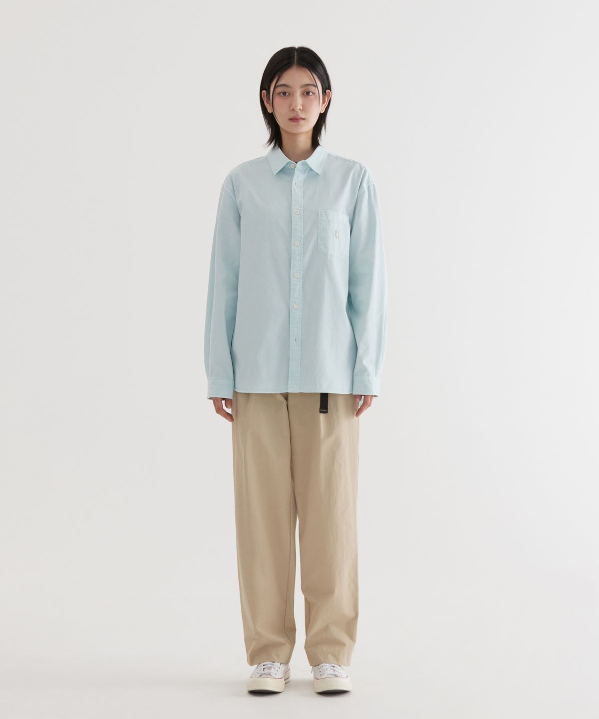 커버낫(COVERNAT) 레귤러 나일론 이지팬츠 Beige