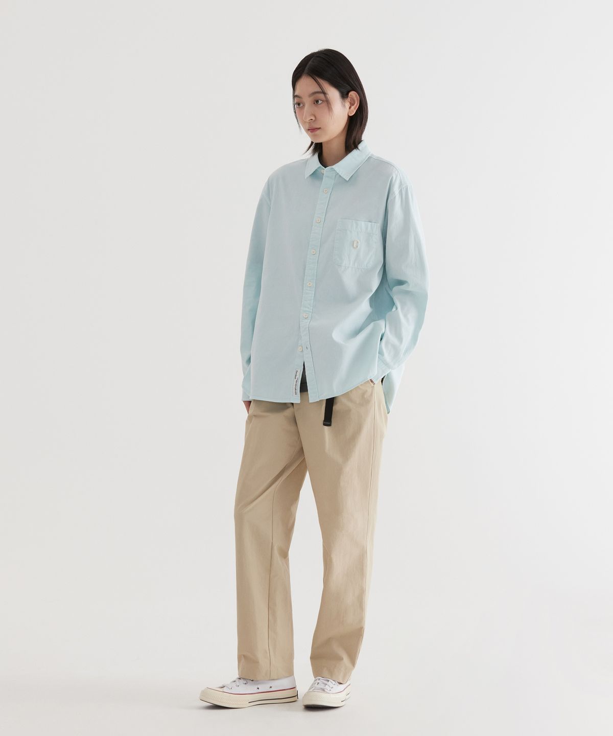 커버낫(COVERNAT) 레귤러 나일론 이지팬츠 Beige