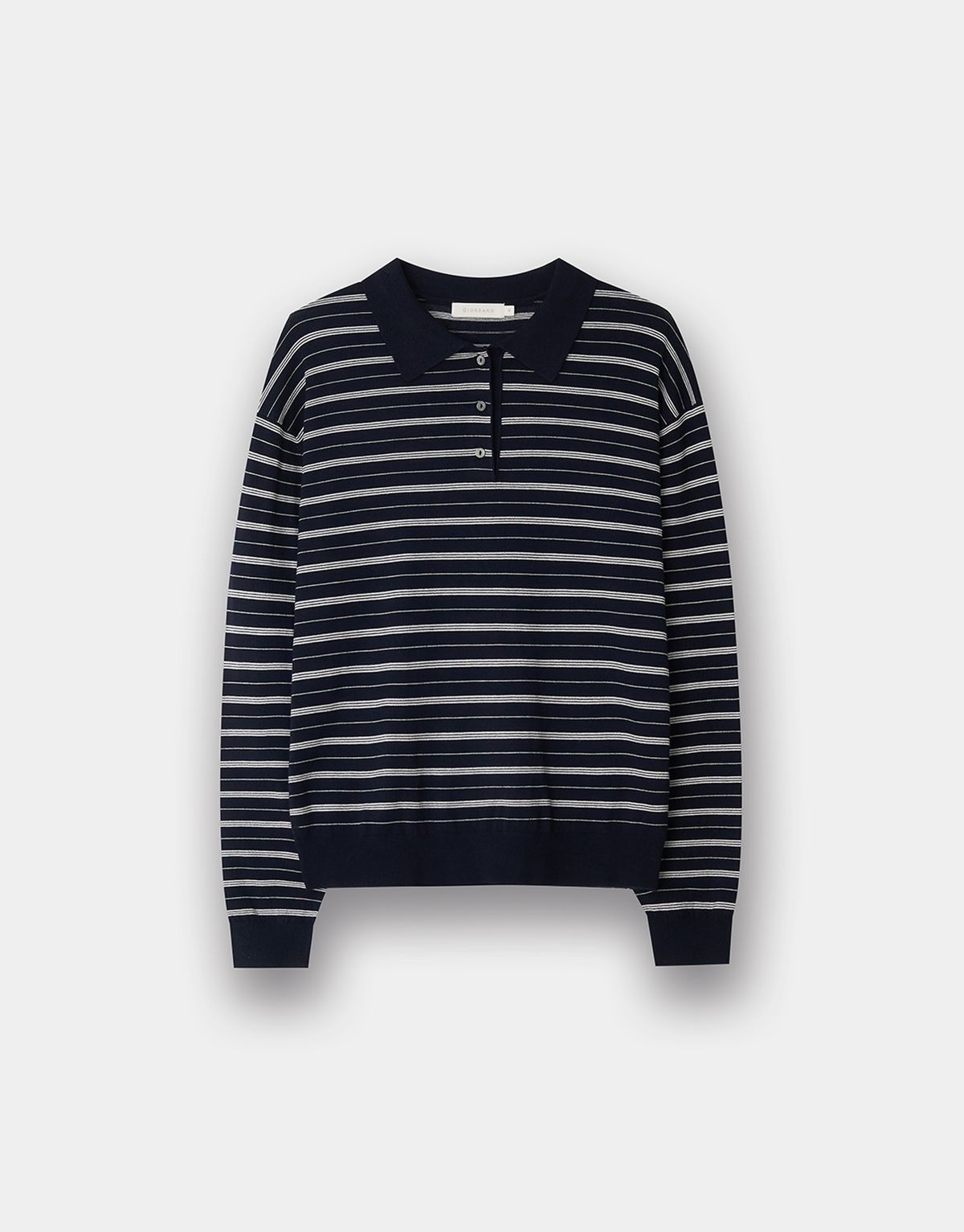 지오다노(GIORDANO) 버튼 카라 니트 스웨터(14GG) 355513 [4color]