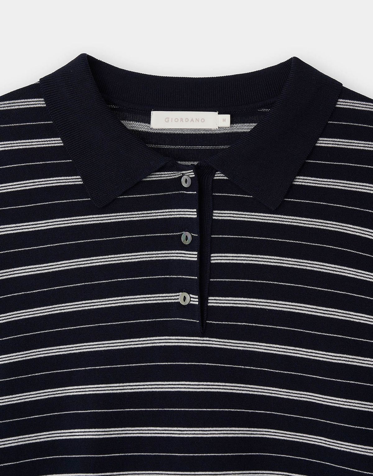 지오다노(GIORDANO) 버튼 카라 니트 스웨터(14GG) 355513 [4color]