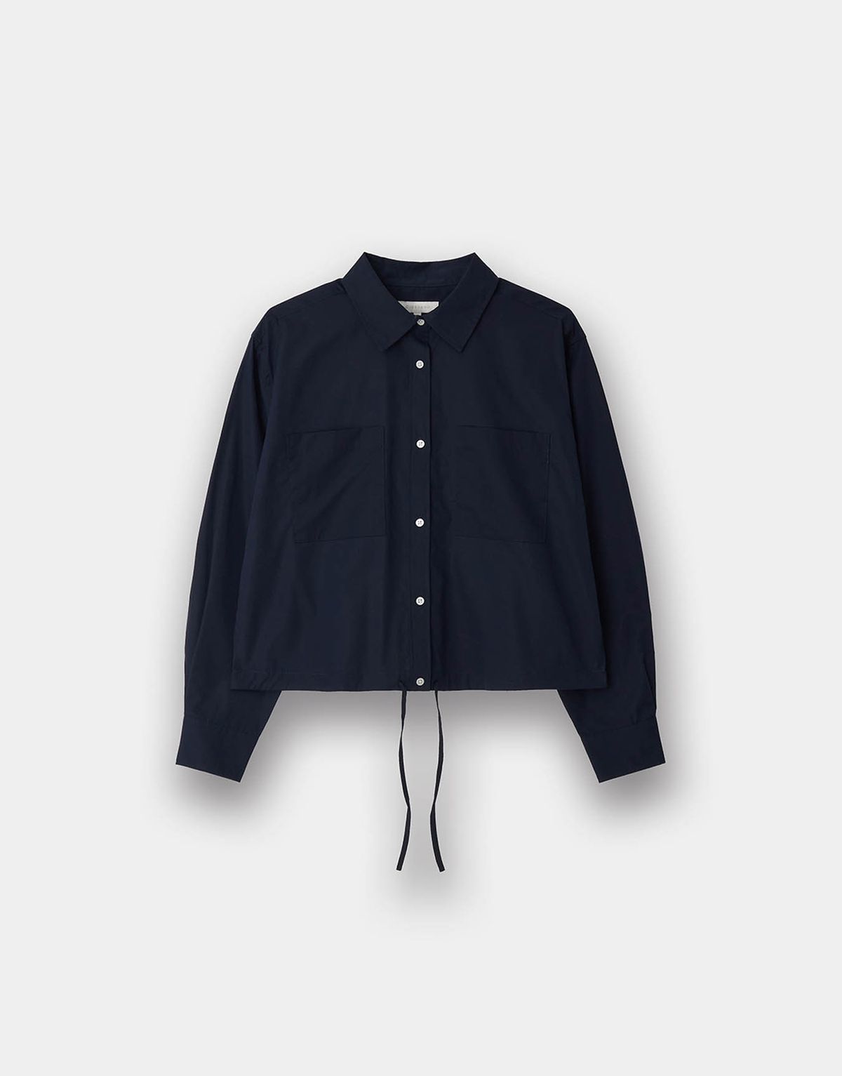 지오다노(GIORDANO) 스트링 크롭 셔츠 345504 [2color]