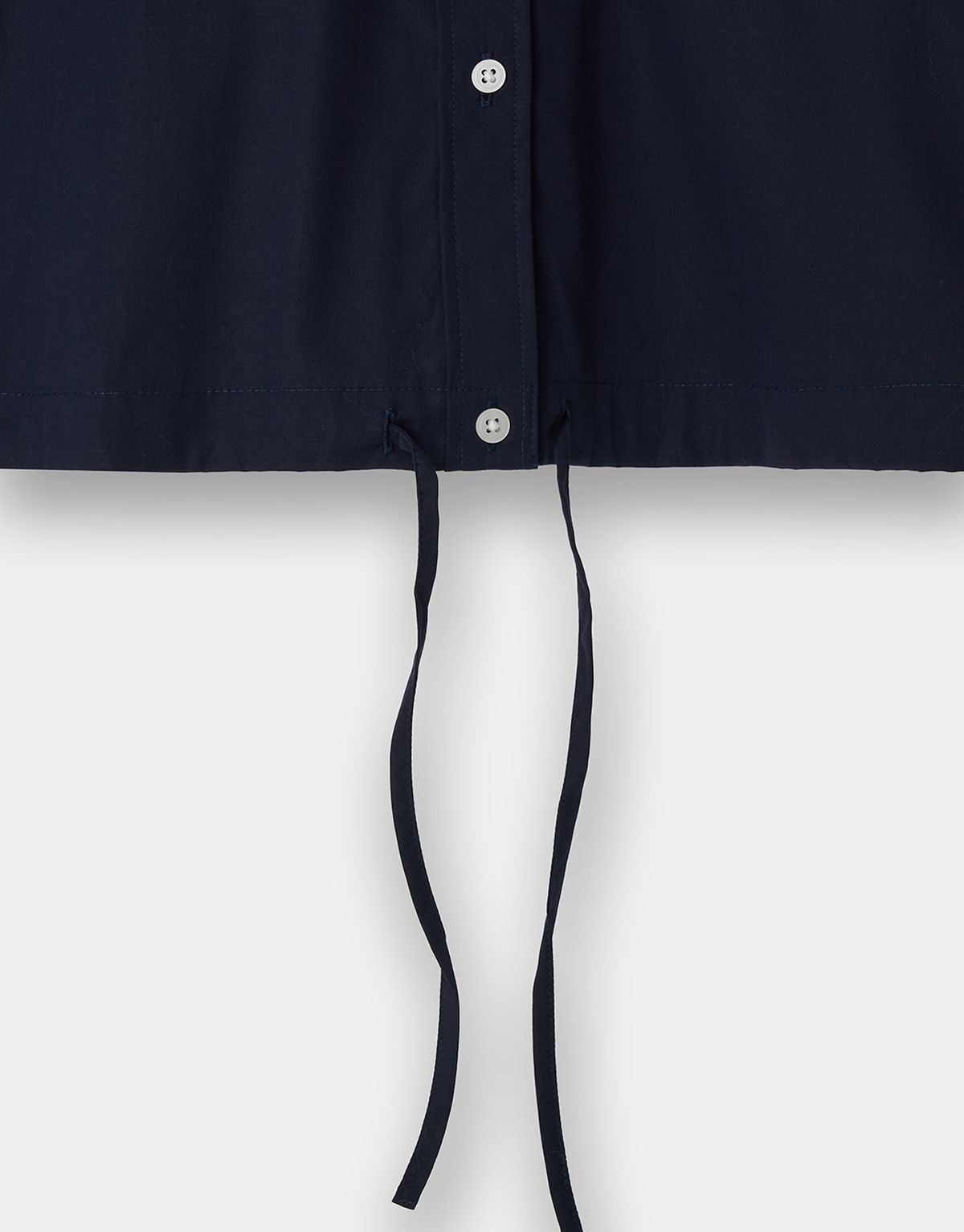 지오다노(GIORDANO) 스트링 크롭 셔츠 345504 [2color]