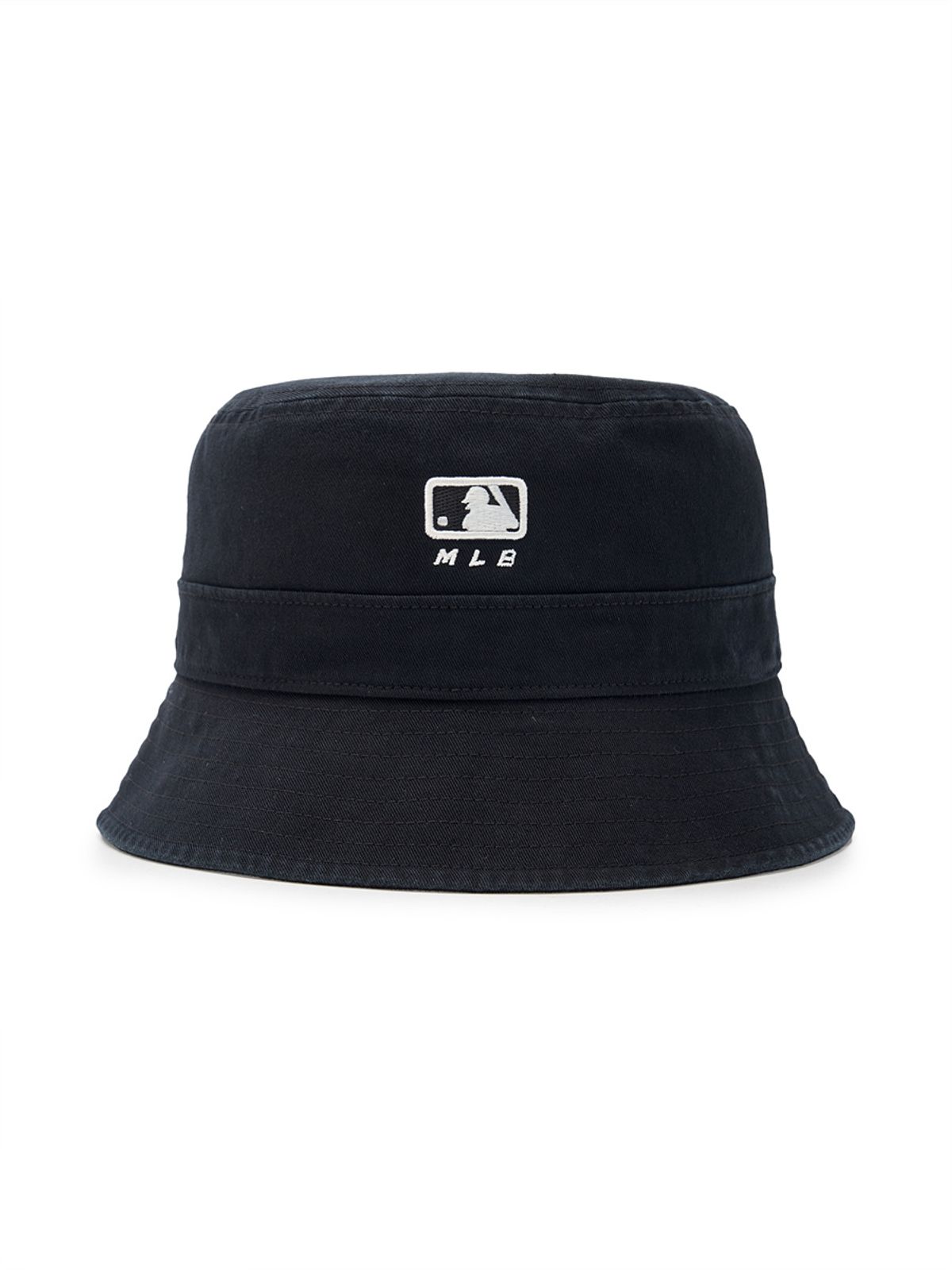 엠엘비(MLB) 베이직 원포인트 워싱 버킷햇 NY (Black)