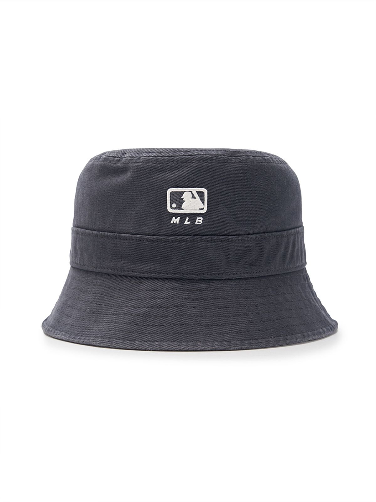엠엘비(MLB) 베이직 원포인트 워싱 버킷햇 NY (Charcoal Grey)