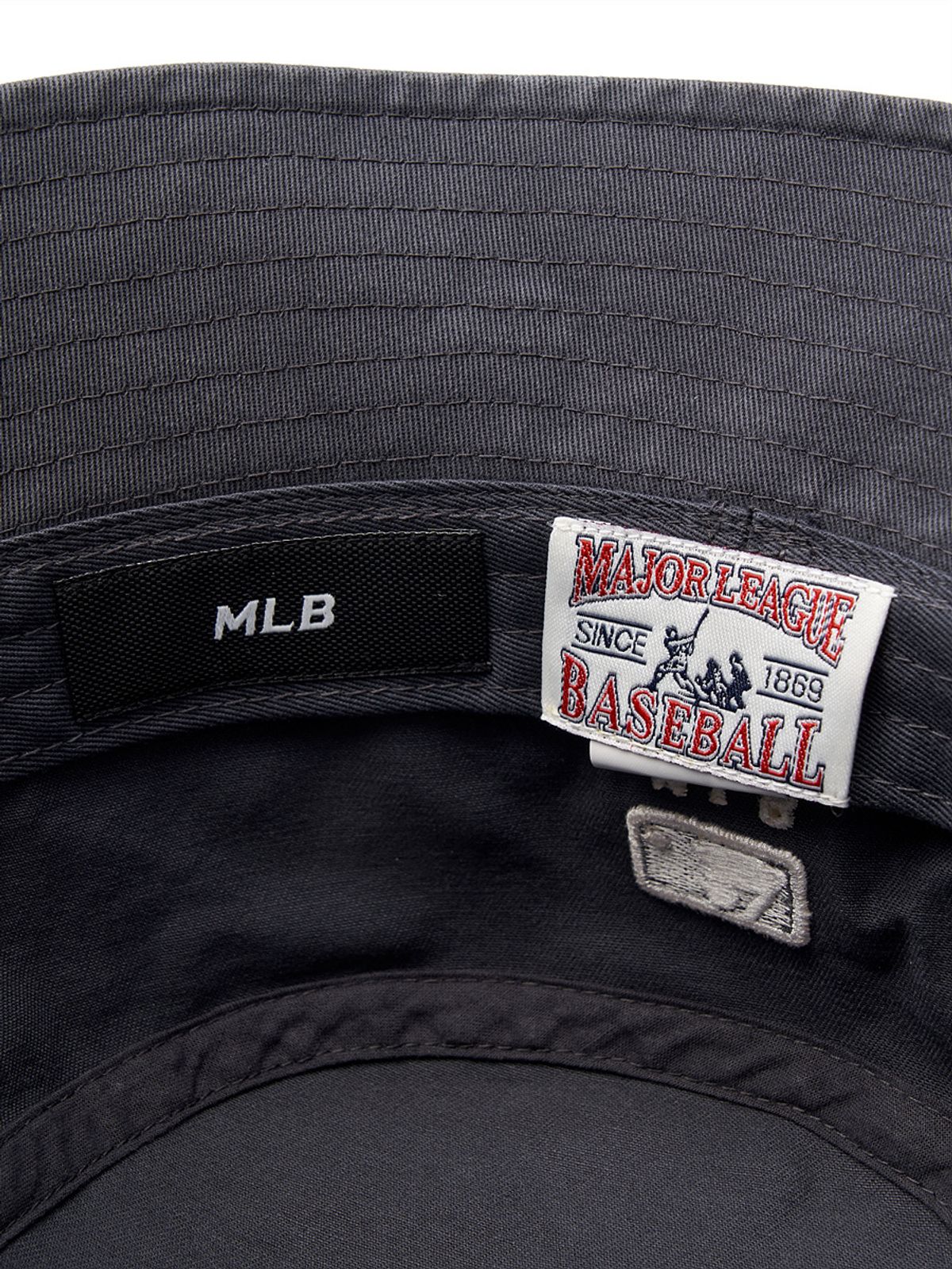 엠엘비(MLB) 베이직 원포인트 워싱 버킷햇 NY (Charcoal Grey)