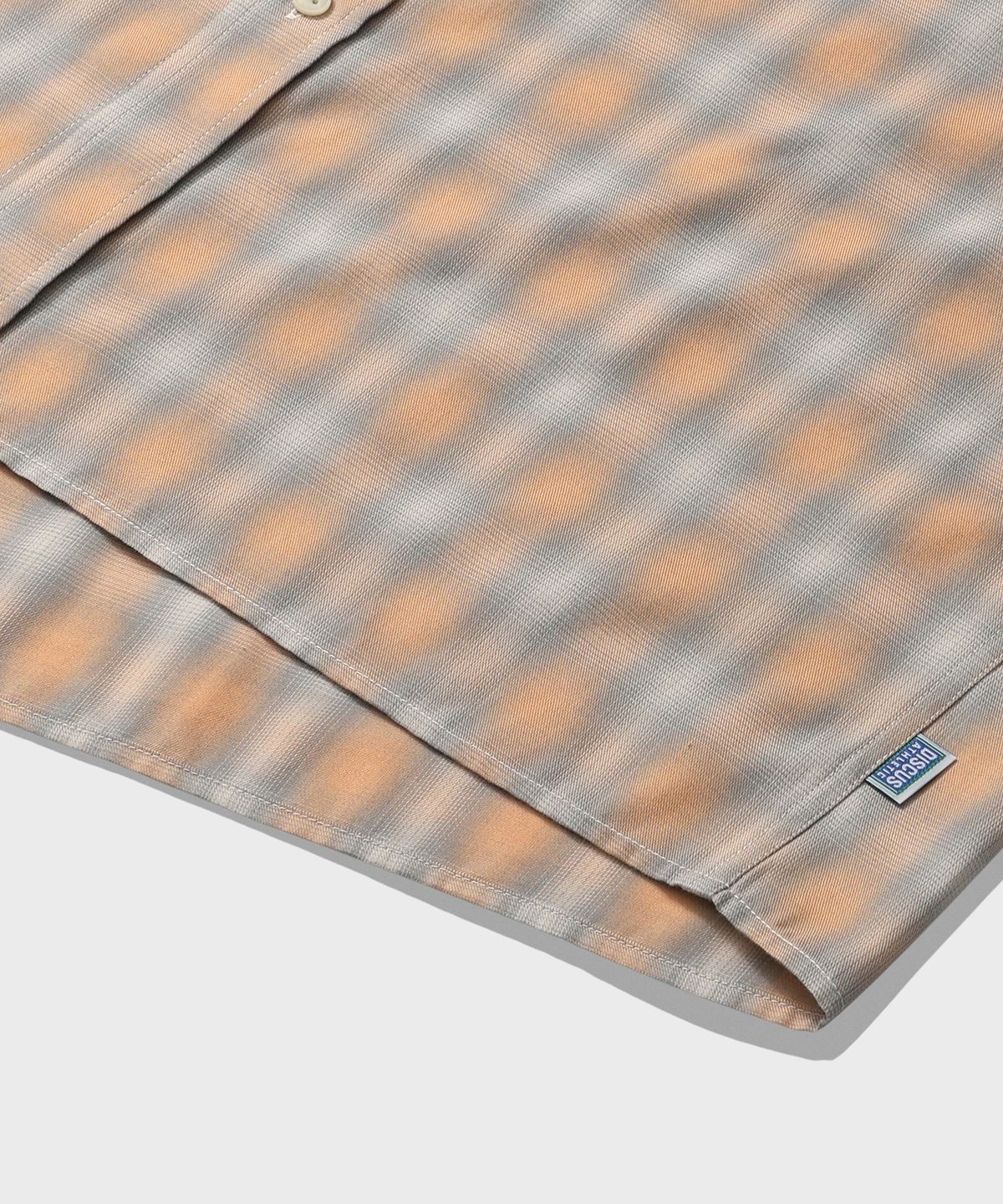 디스커스 애슬레틱(DISCUS ATHLETIC) [2COLORS] 하프 슬리브 체크 셔츠